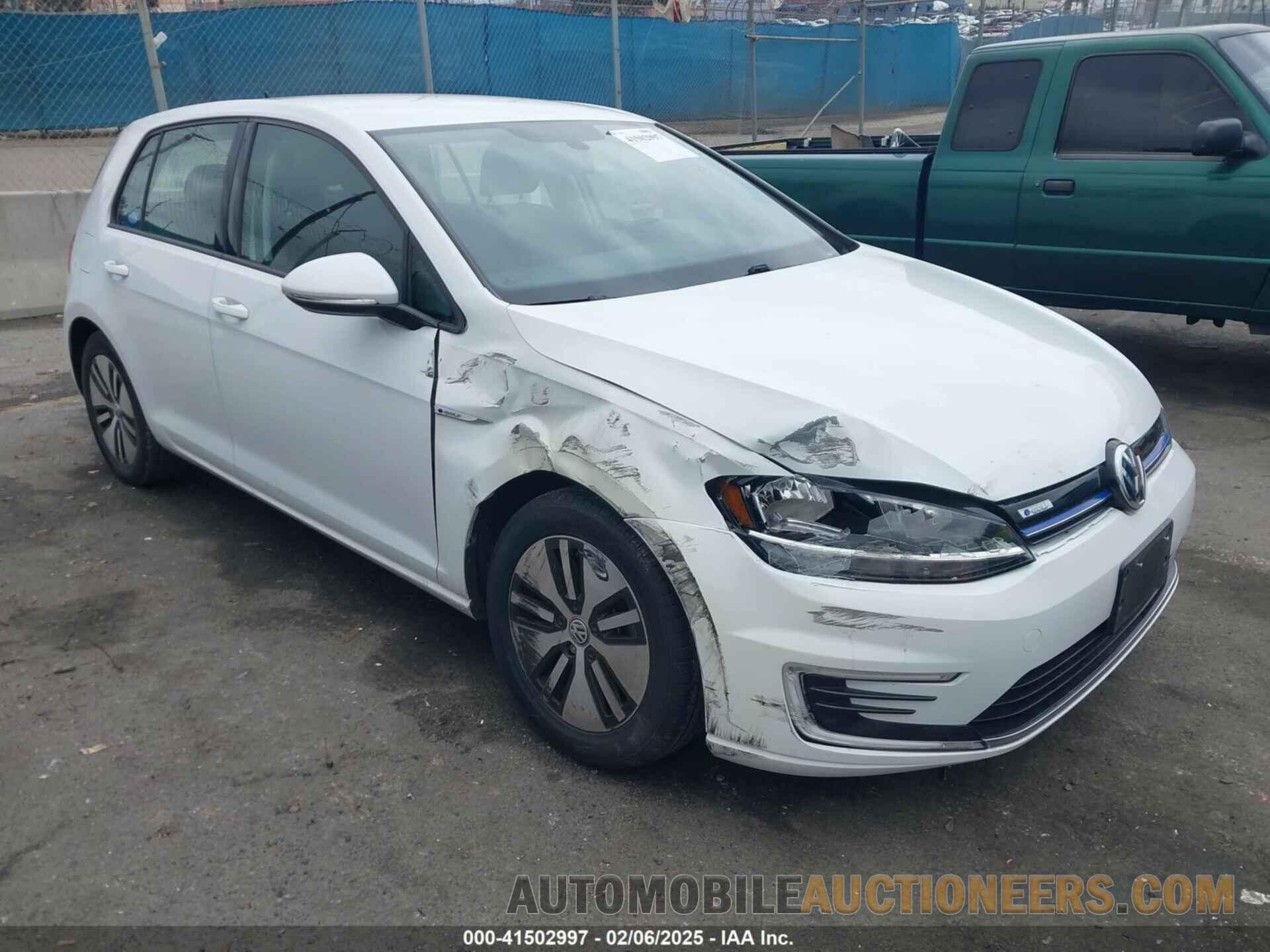 WVWKR7AU6KW910647 VOLKSWAGEN E-GOLF 2019