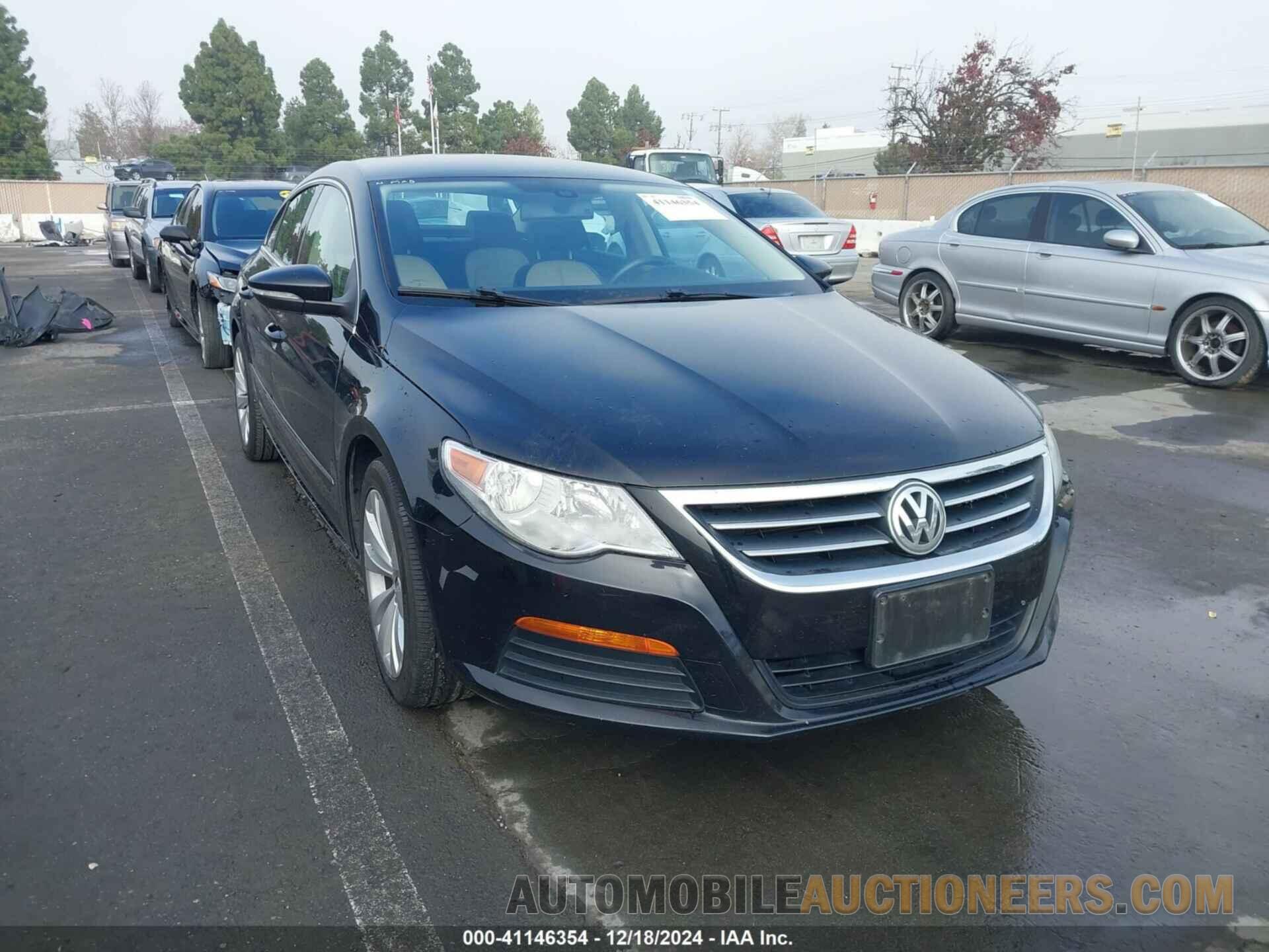 WVWMP7AN3CE538053 VOLKSWAGEN CC 2012