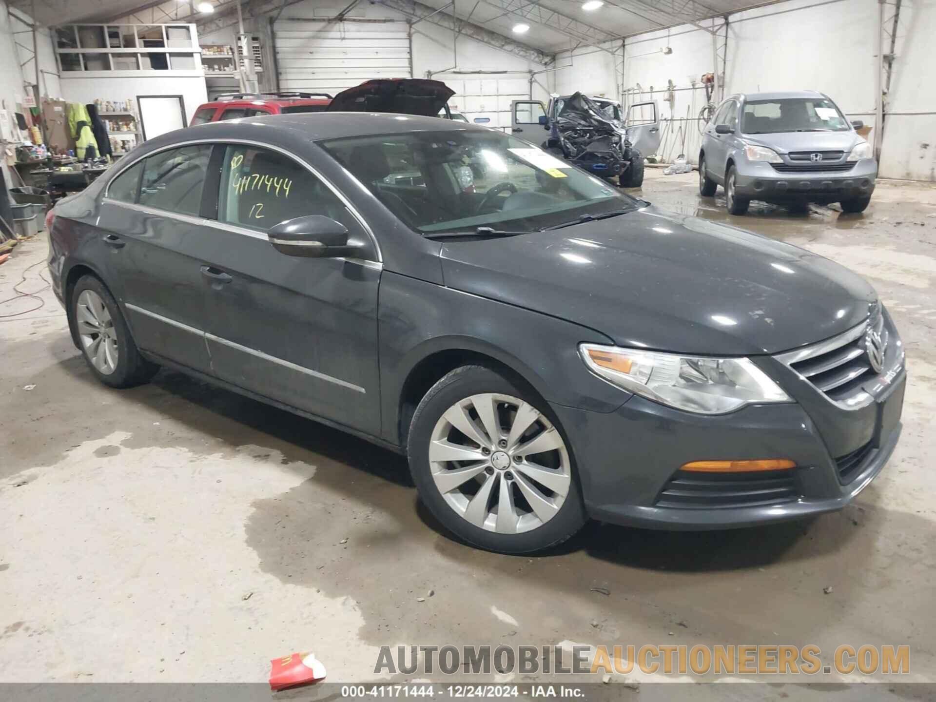 WVWMP7AN5CE504261 VOLKSWAGEN CC 2012