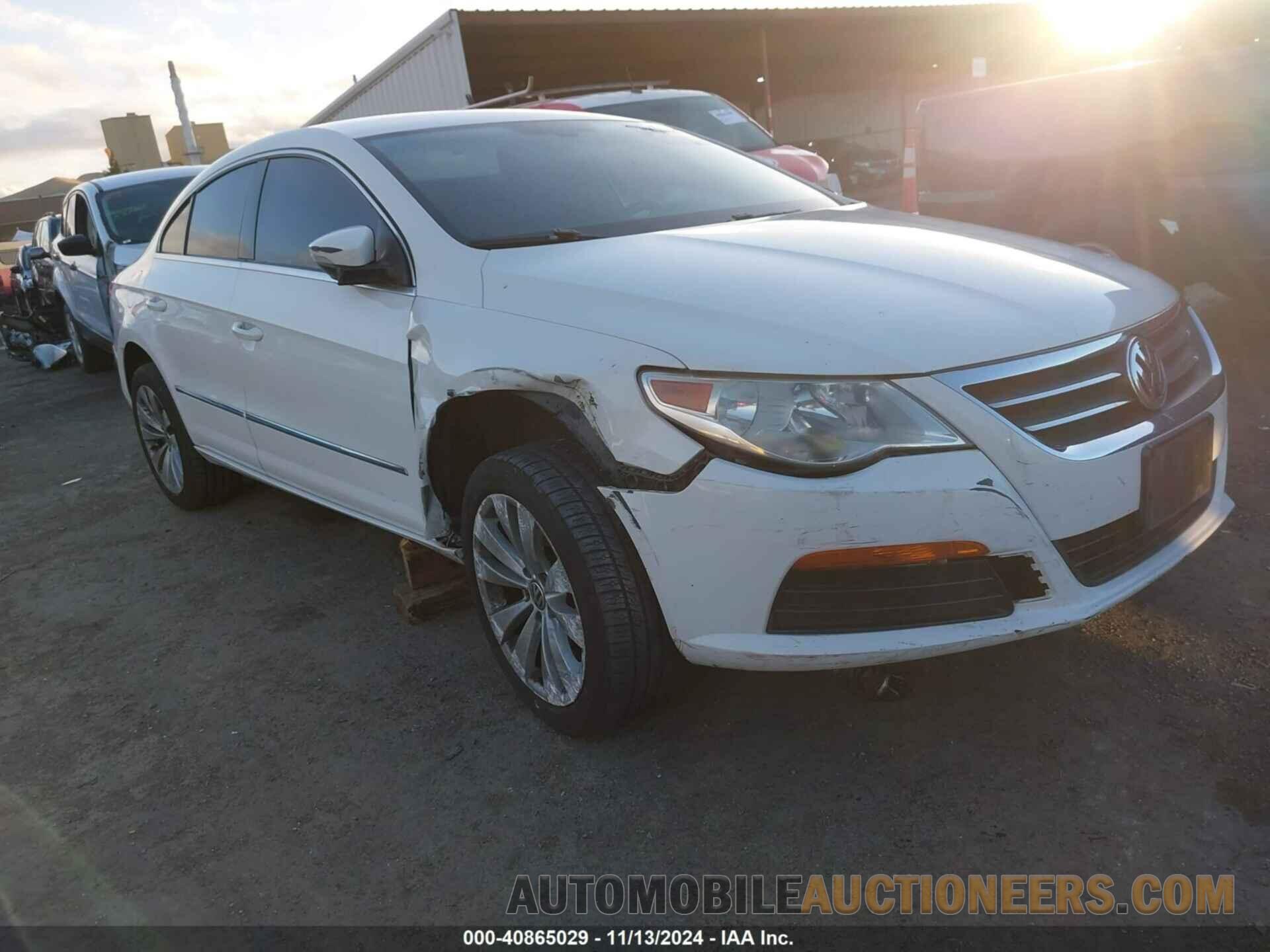 WVWMP7AN6CE534675 VOLKSWAGEN CC 2012