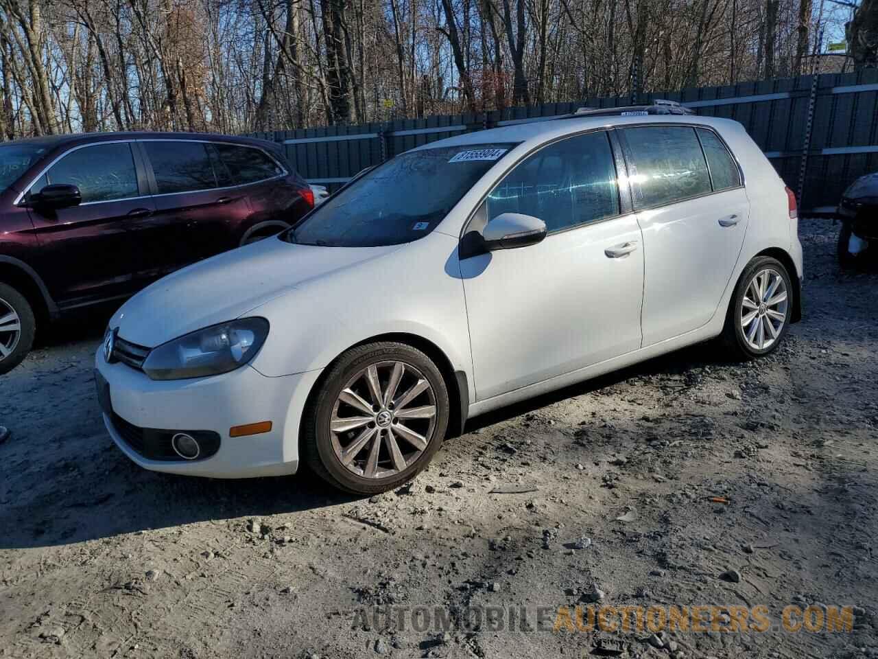 WVWNM7AJ4DW126519 VOLKSWAGEN GOLF 2013