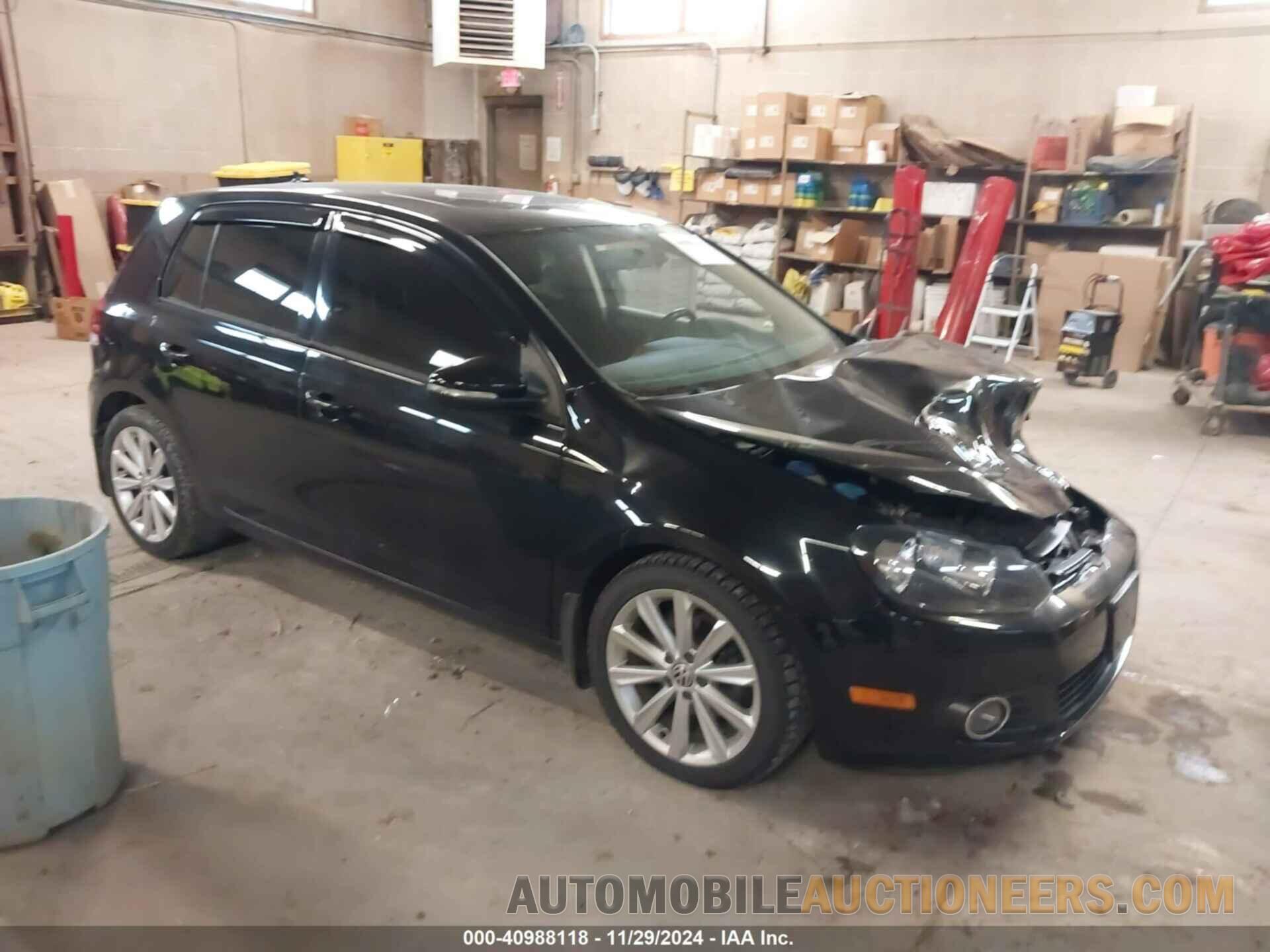 WVWNM7AJXCW233721 VOLKSWAGEN GOLF 2012