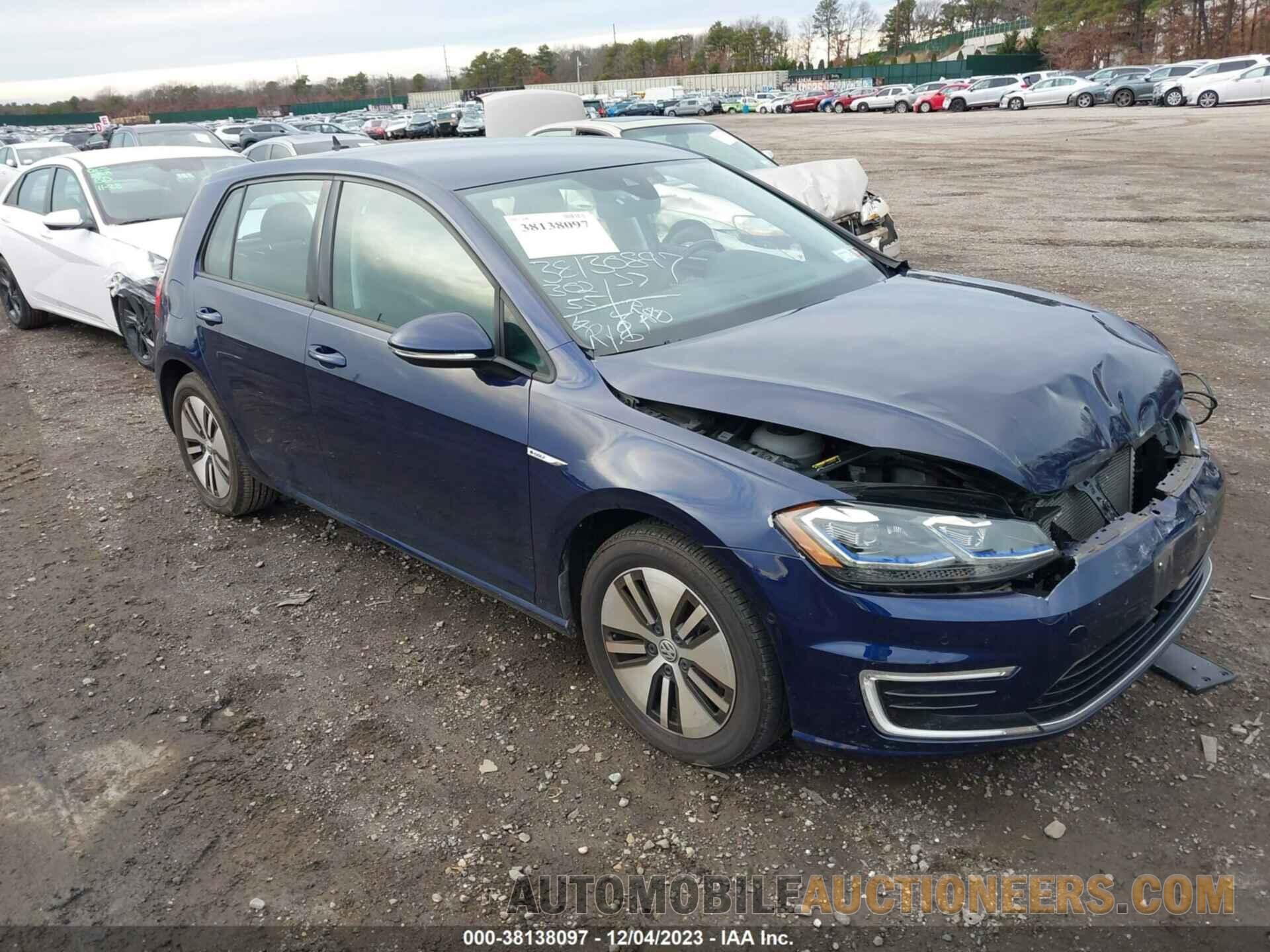 WVWPR7AU5KW906451 VOLKSWAGEN E-GOLF 2019