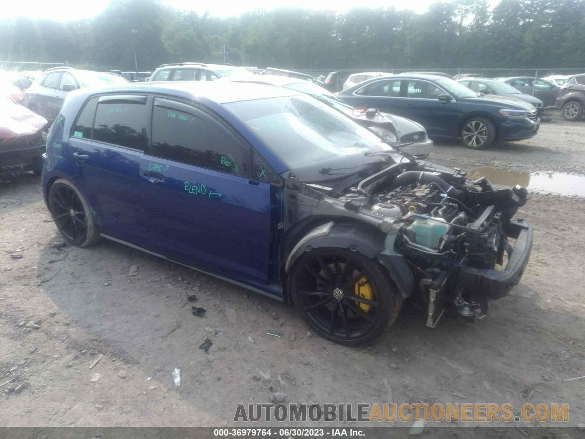 WVWWA7AUXKW190407 VOLKSWAGEN GOLF R 2019