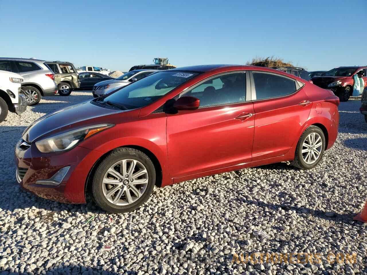 XNPDH4AE1EH504515 HYUNDAI ELANTRA 2014