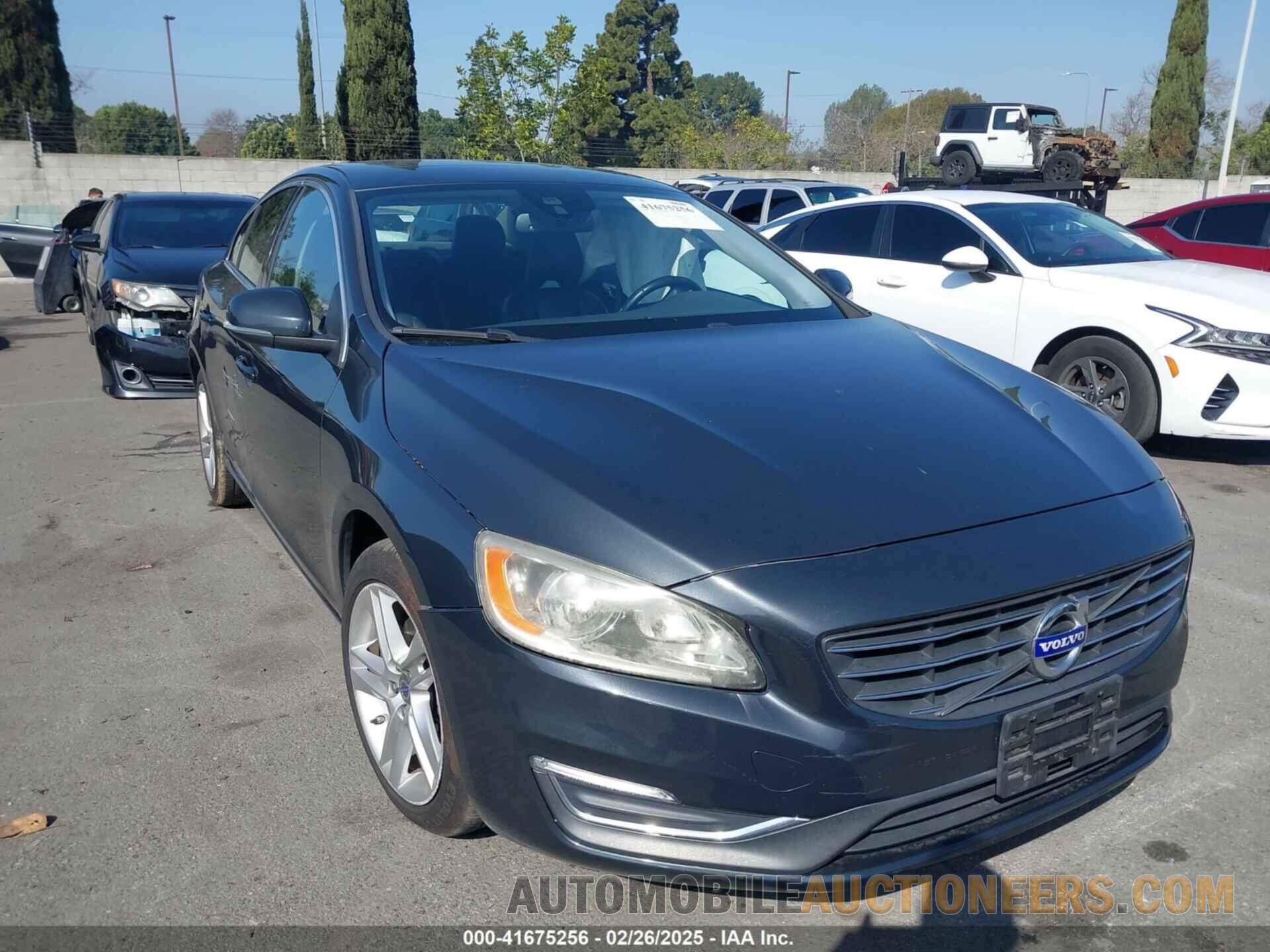 YV126MFB2F1315614 VOLVO S60 2015