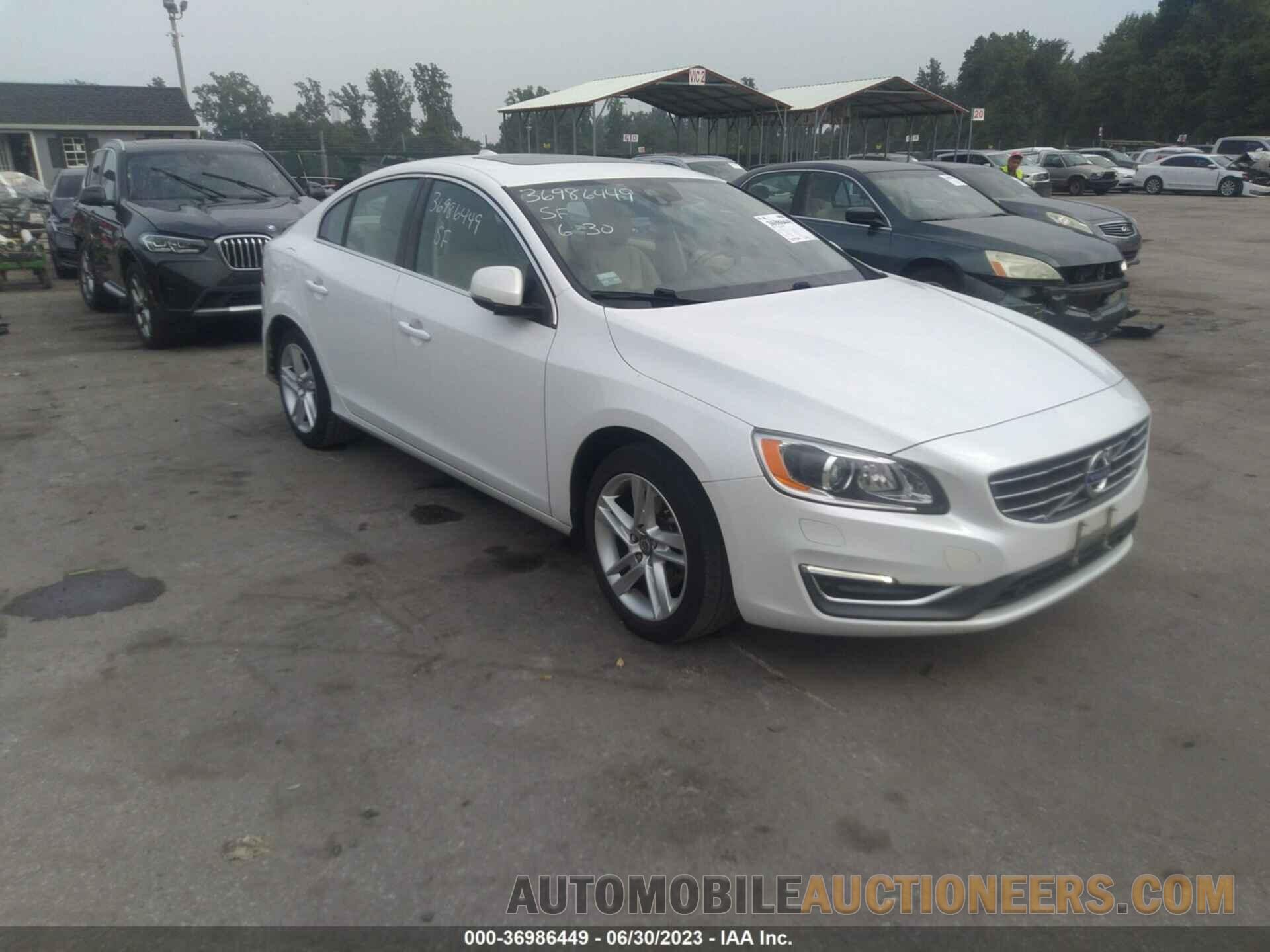 YV126MFB7F1302194 VOLVO S60 2015