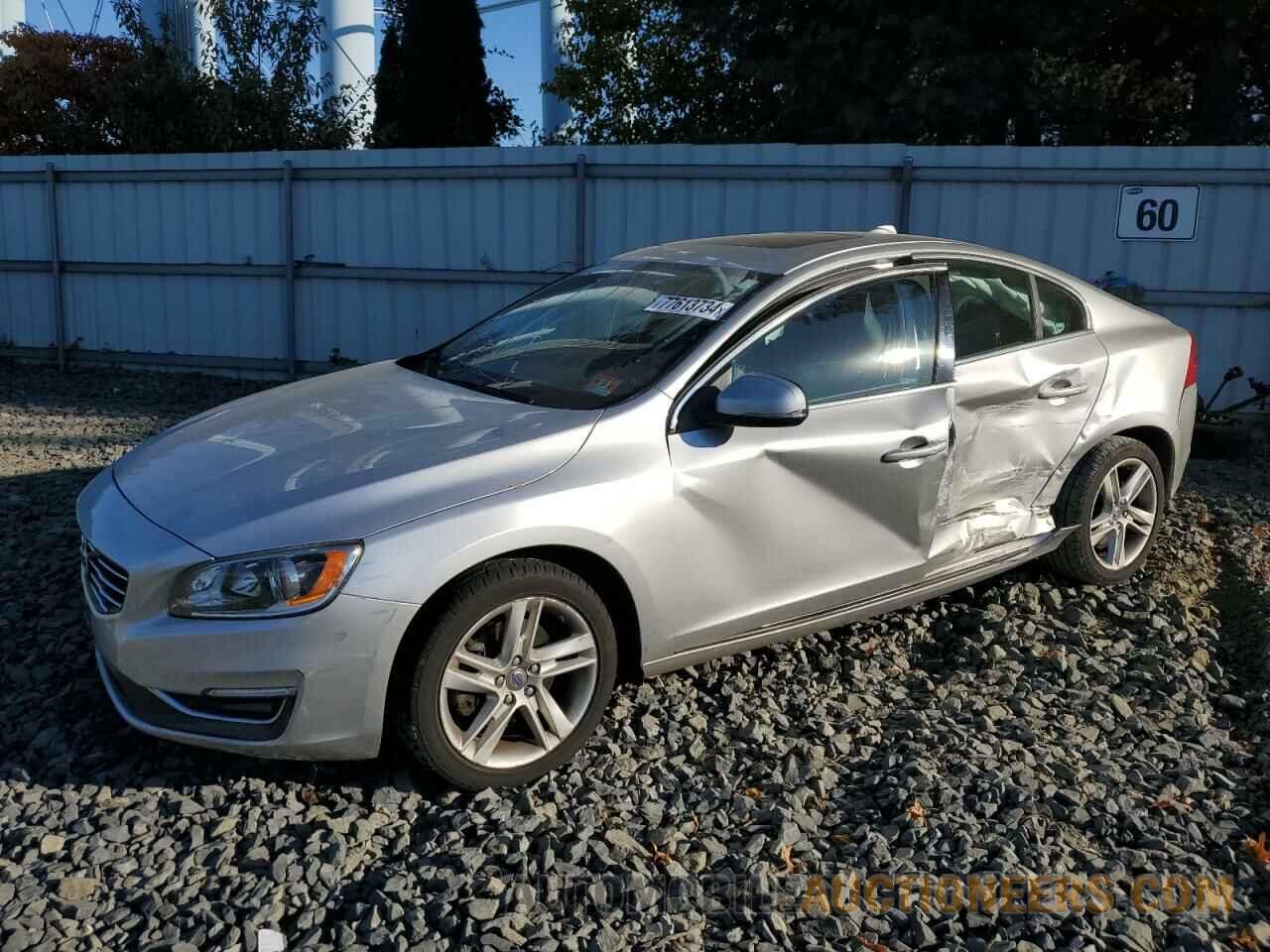 YV126MFK0F1339197 VOLVO S60 2015