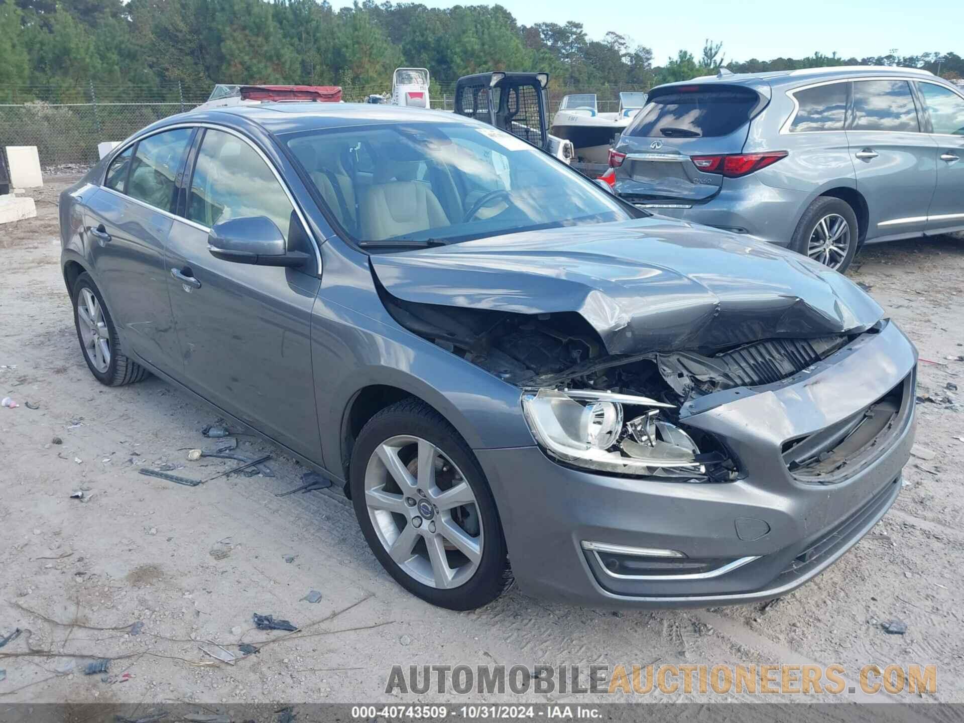 YV126MFK0G2393675 VOLVO S60 2016