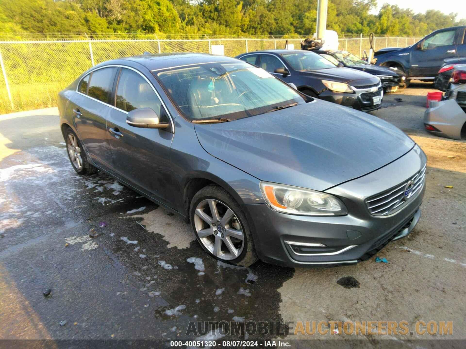 YV126MFK0G2394244 VOLVO S60 2016