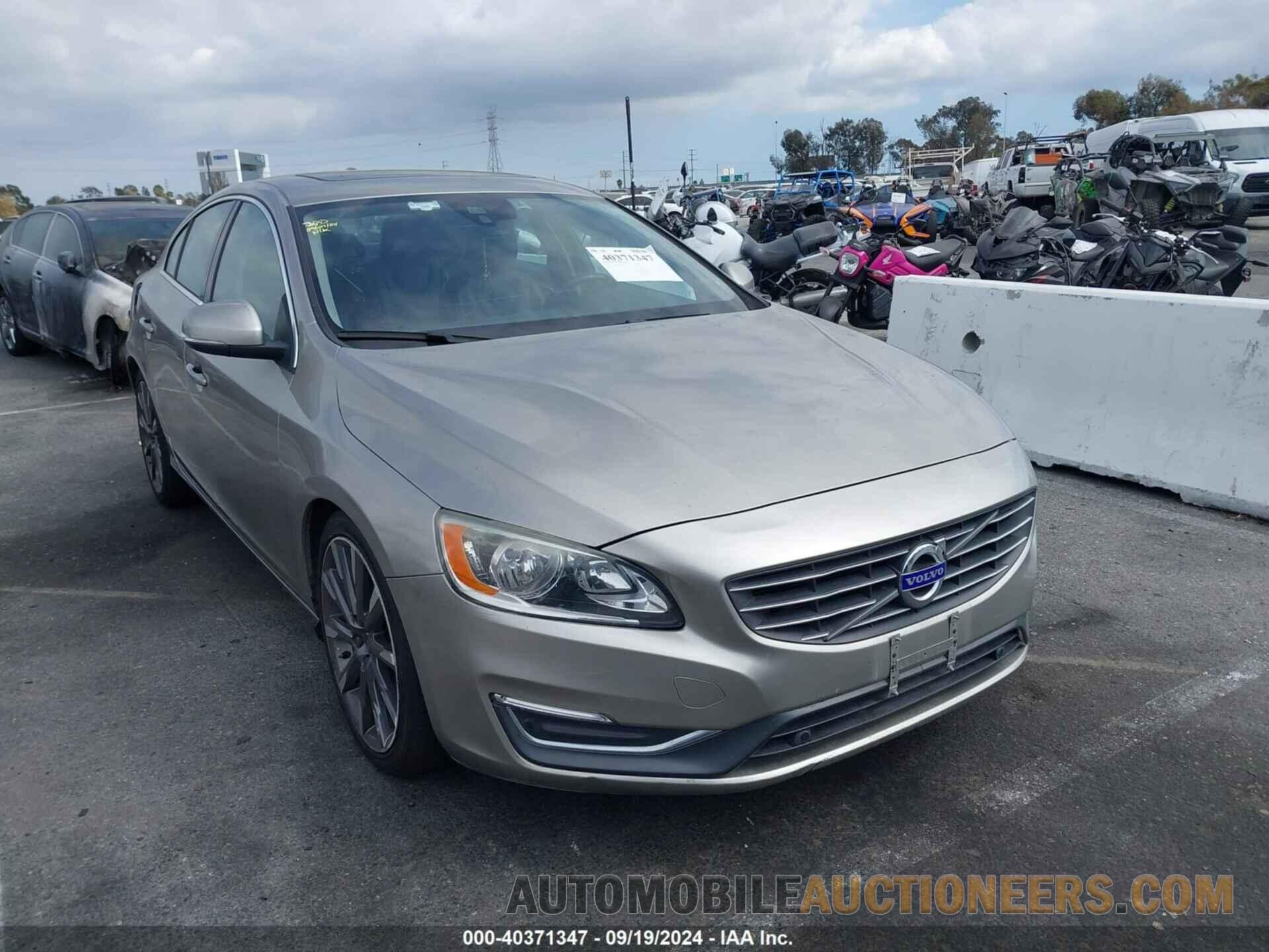 YV126MFK1F1362049 VOLVO S60 2015