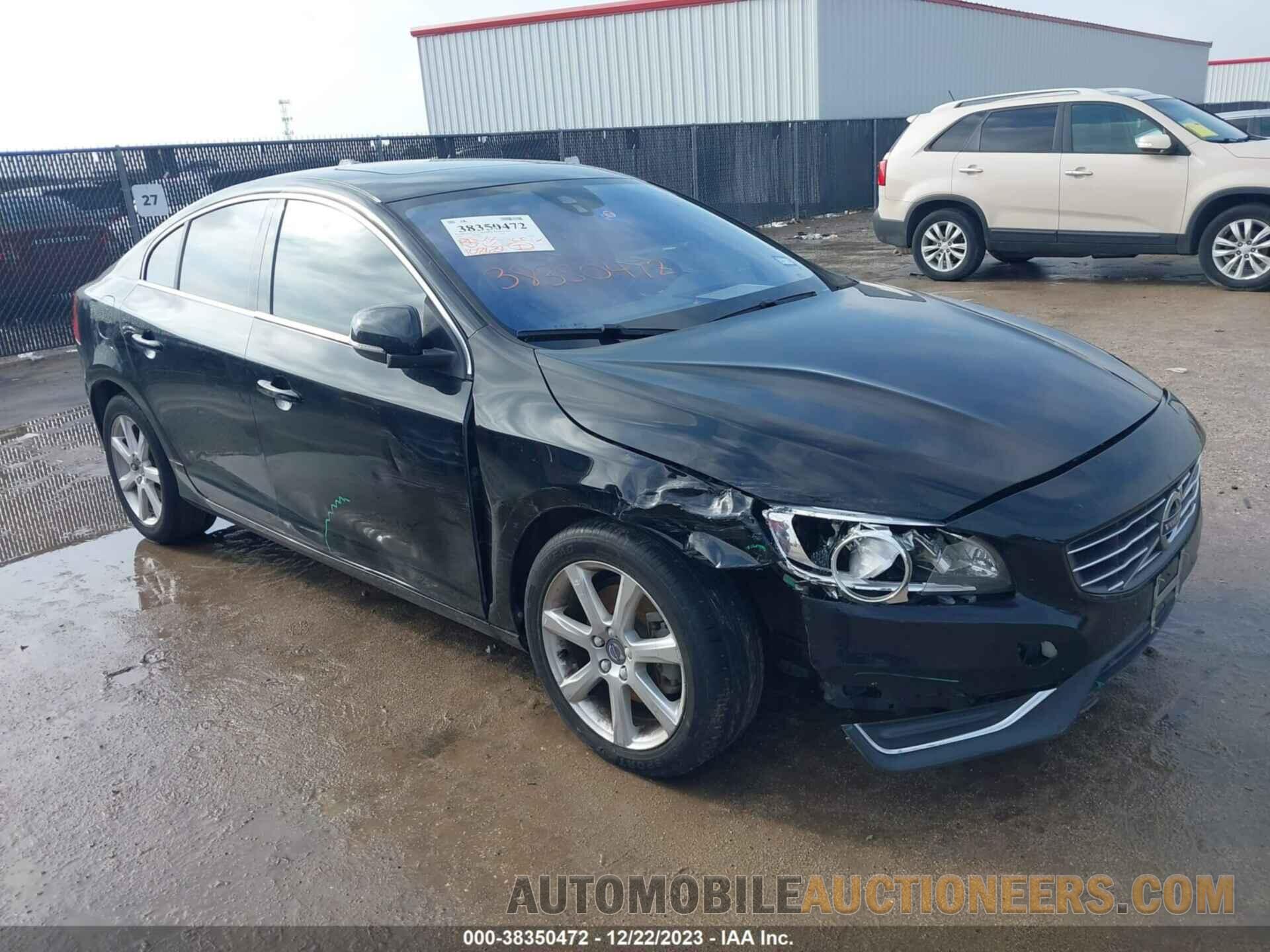 YV126MFK1G2400083 VOLVO S60 2016