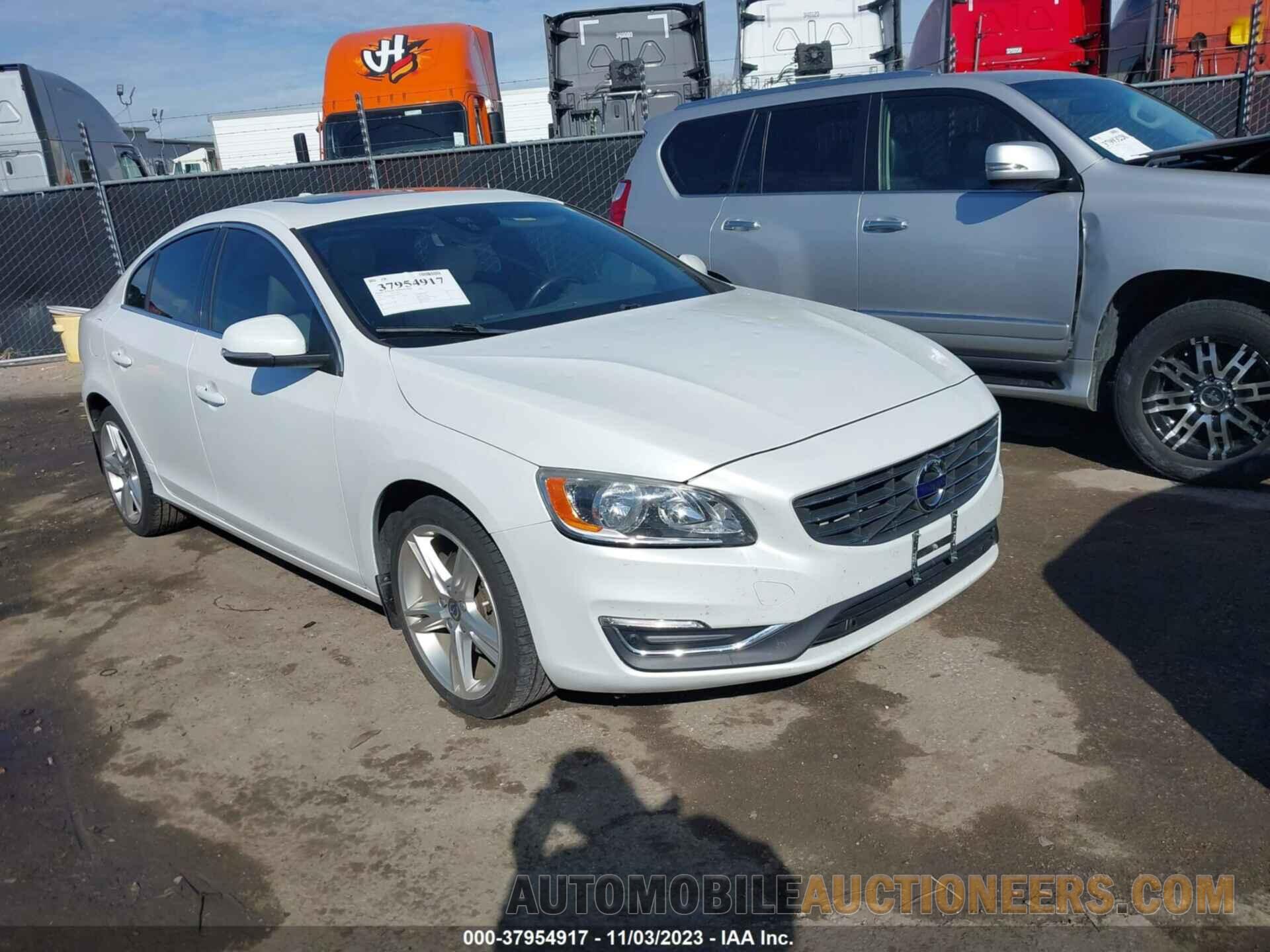 YV126MFK2G2409827 VOLVO S60 2016