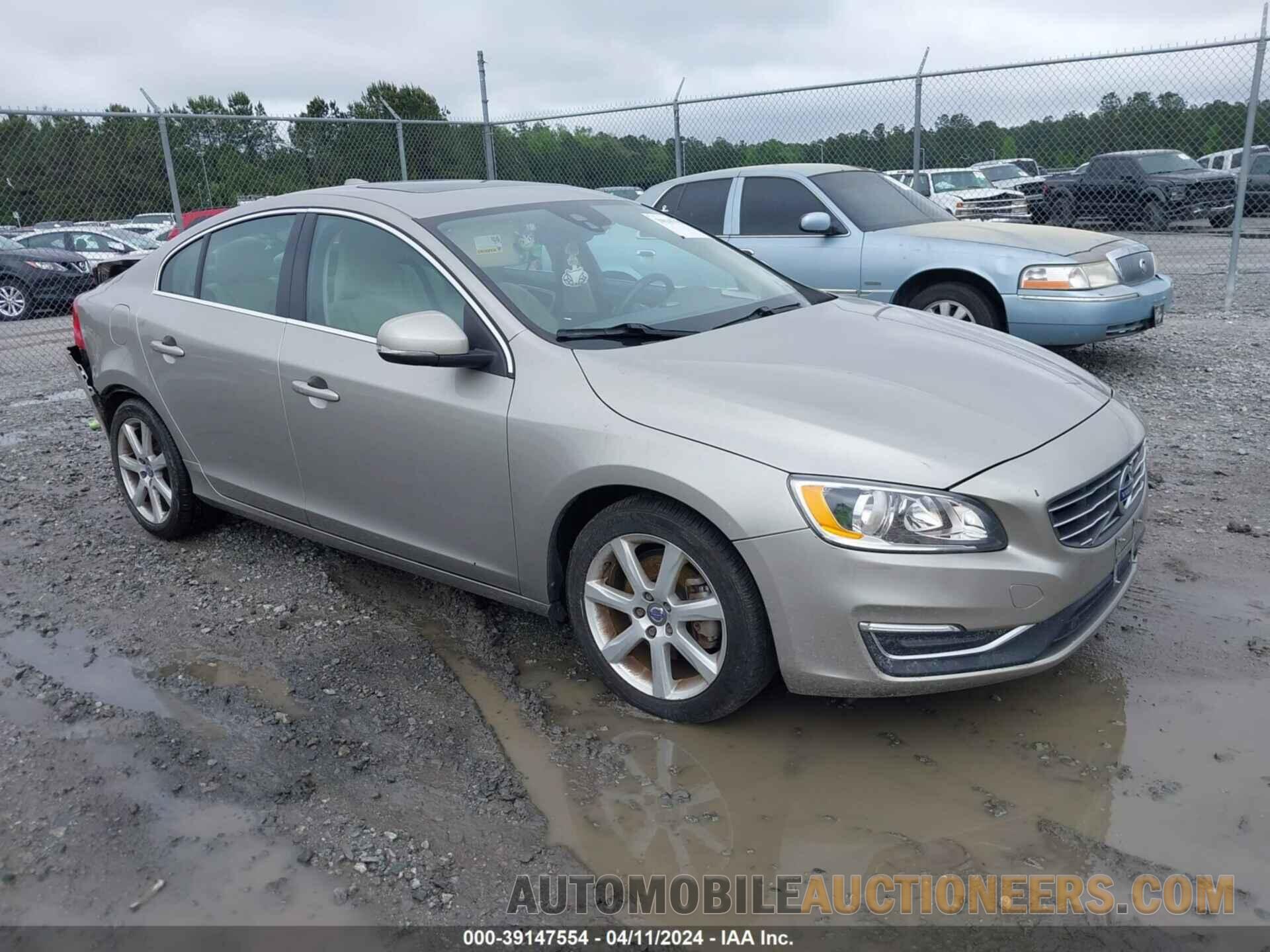 YV126MFK3G2400554 VOLVO S60 2016