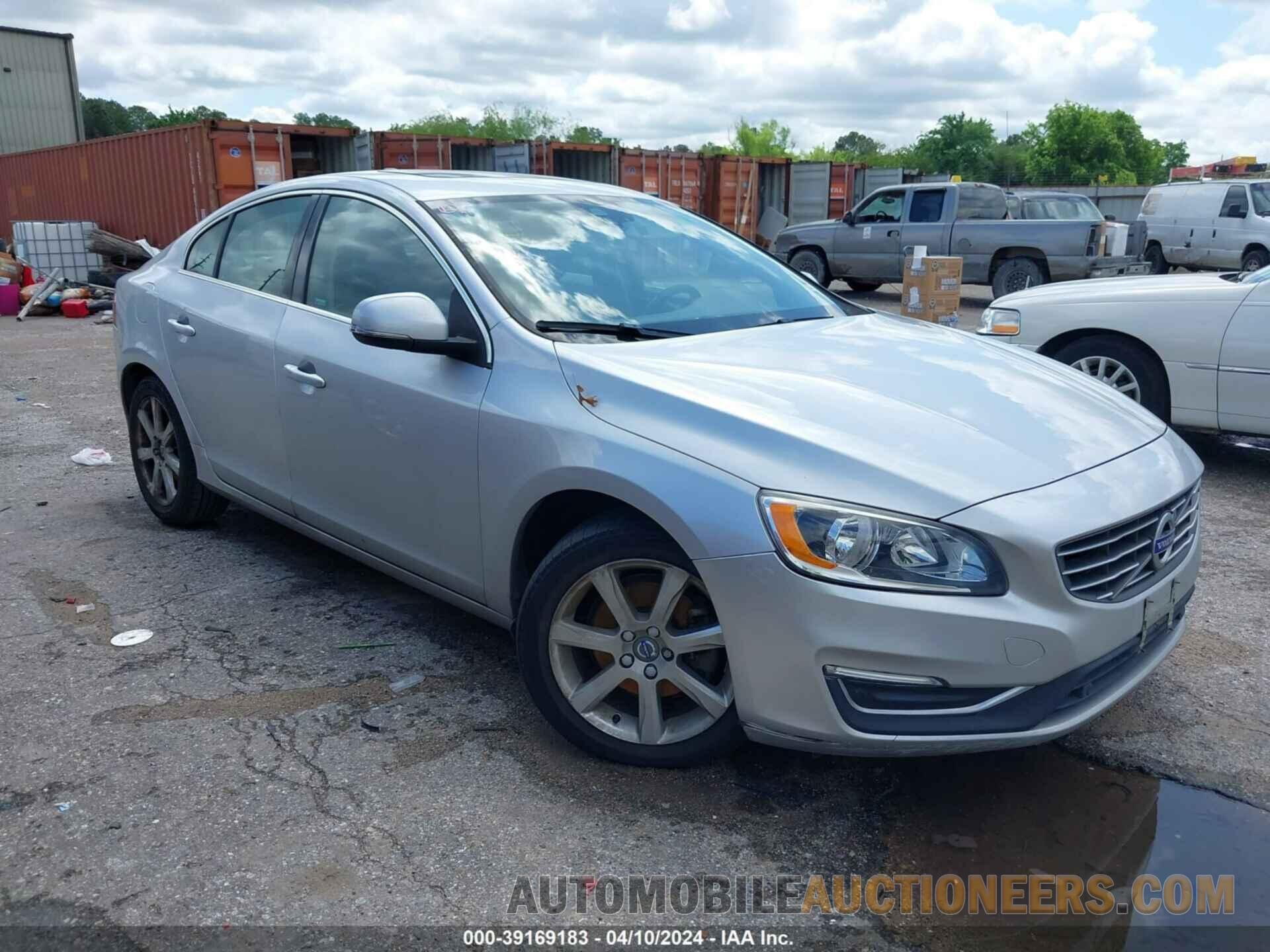 YV126MFK3G2406922 VOLVO S60 2016