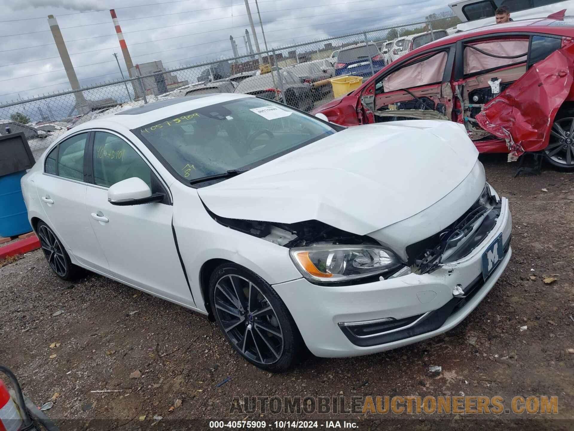 YV126MFK3G2408721 VOLVO S60 2016