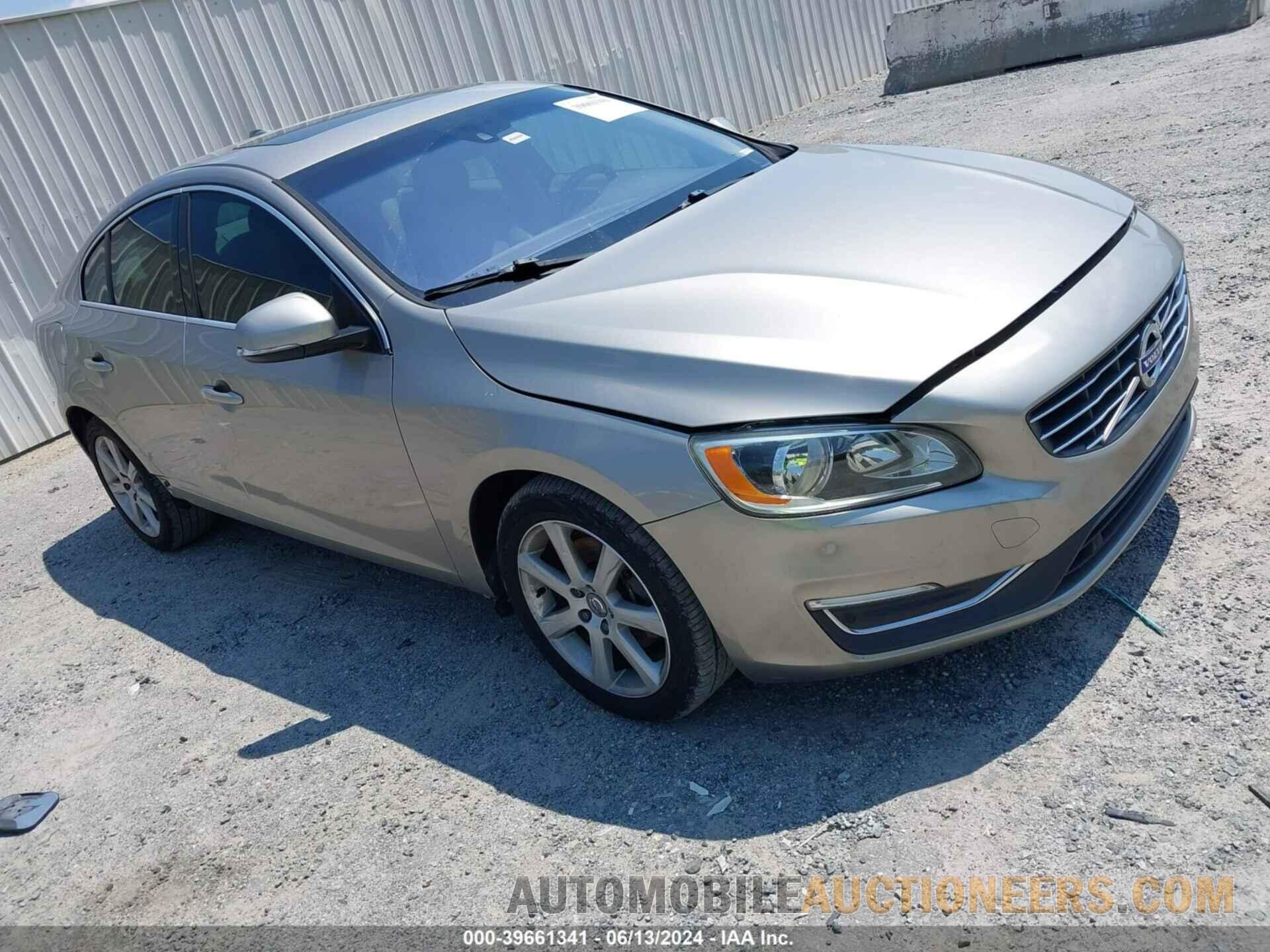 YV126MFK4G2391475 VOLVO S60 2016