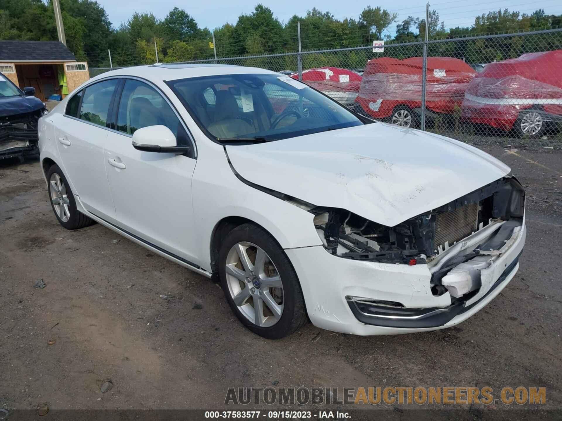 YV126MFK4G2396210 VOLVO S60 2016