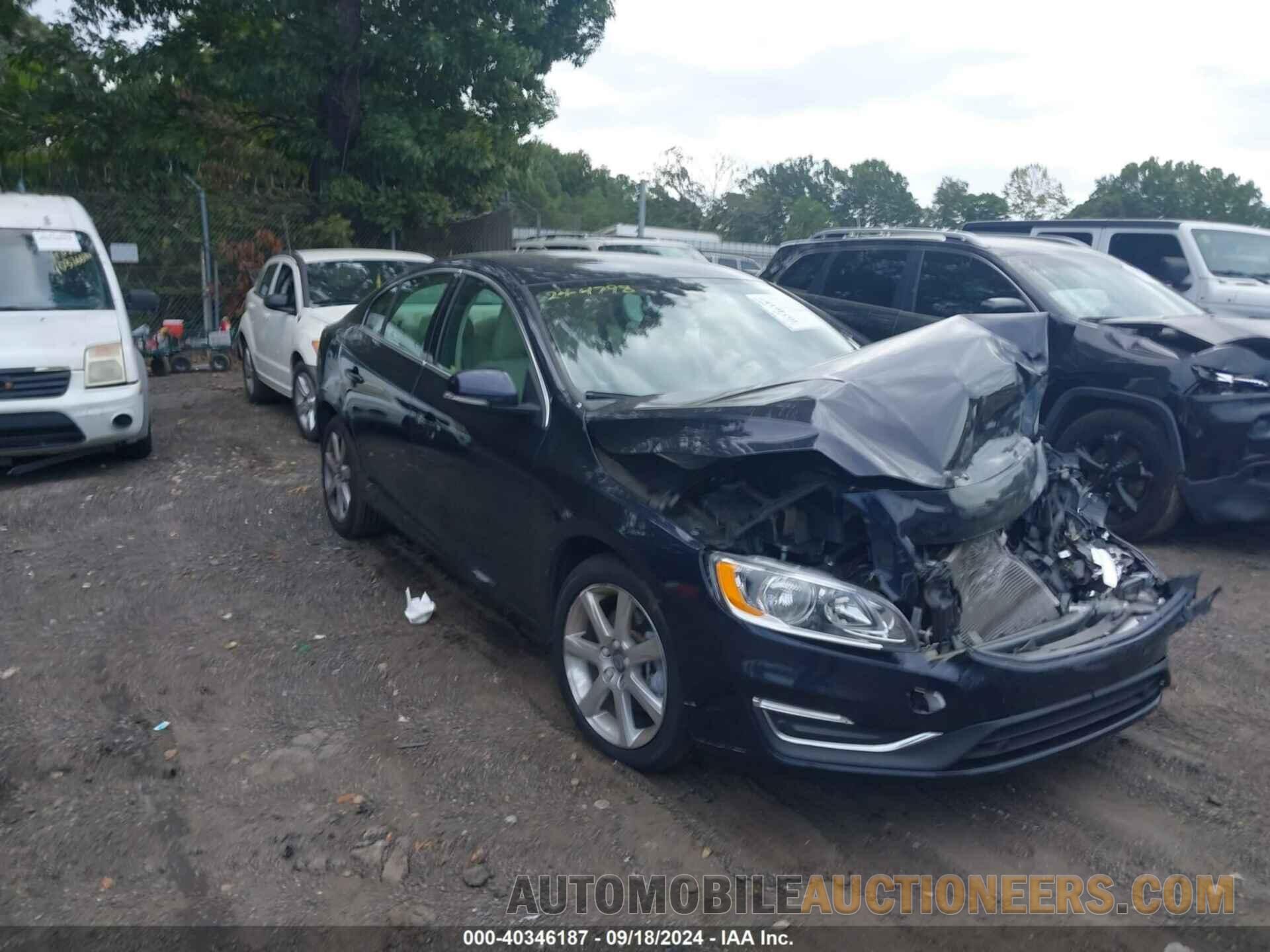 YV126MFK4G2396563 VOLVO S60 2016