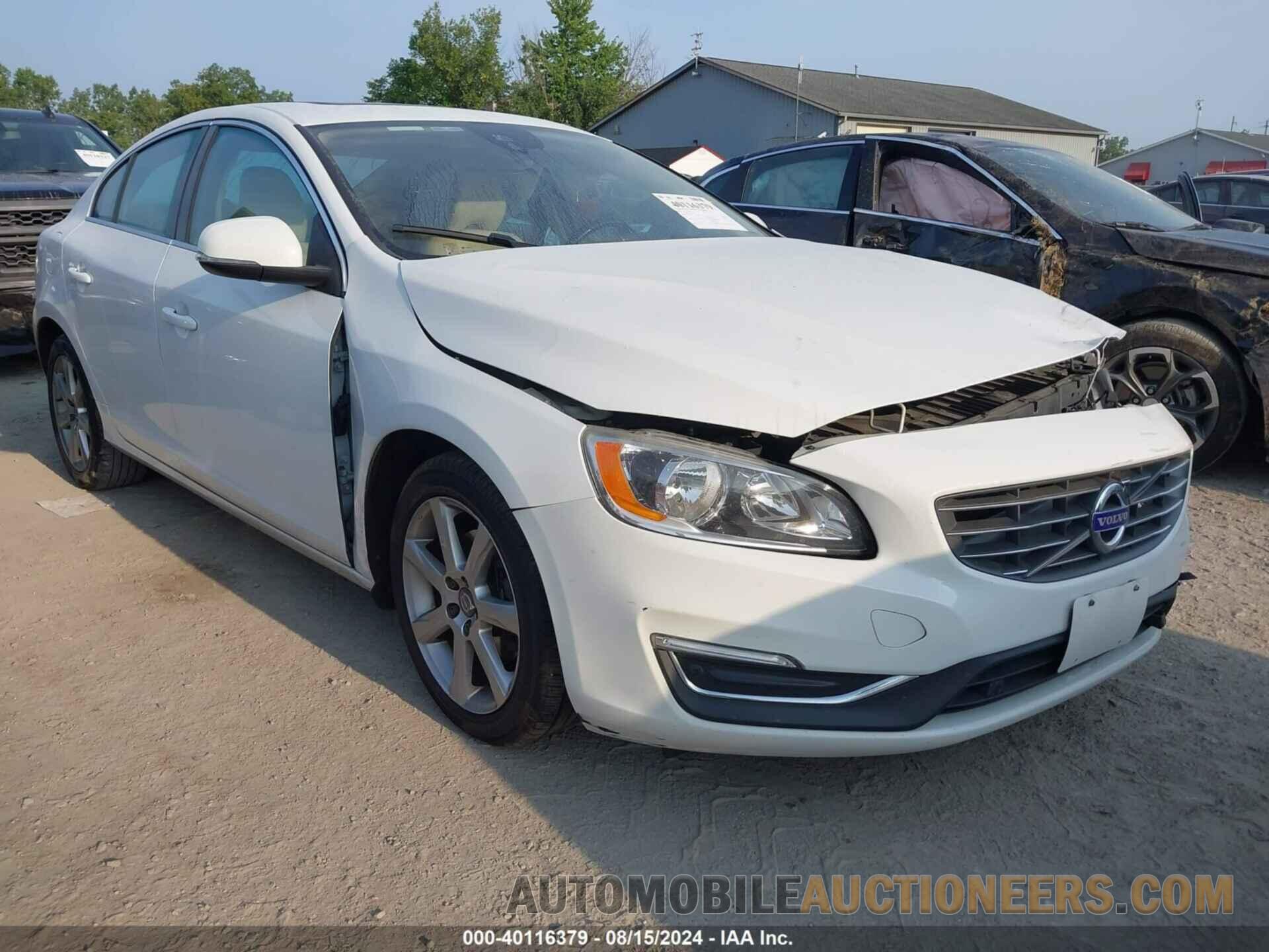 YV126MFK4G2409408 VOLVO S60 2016