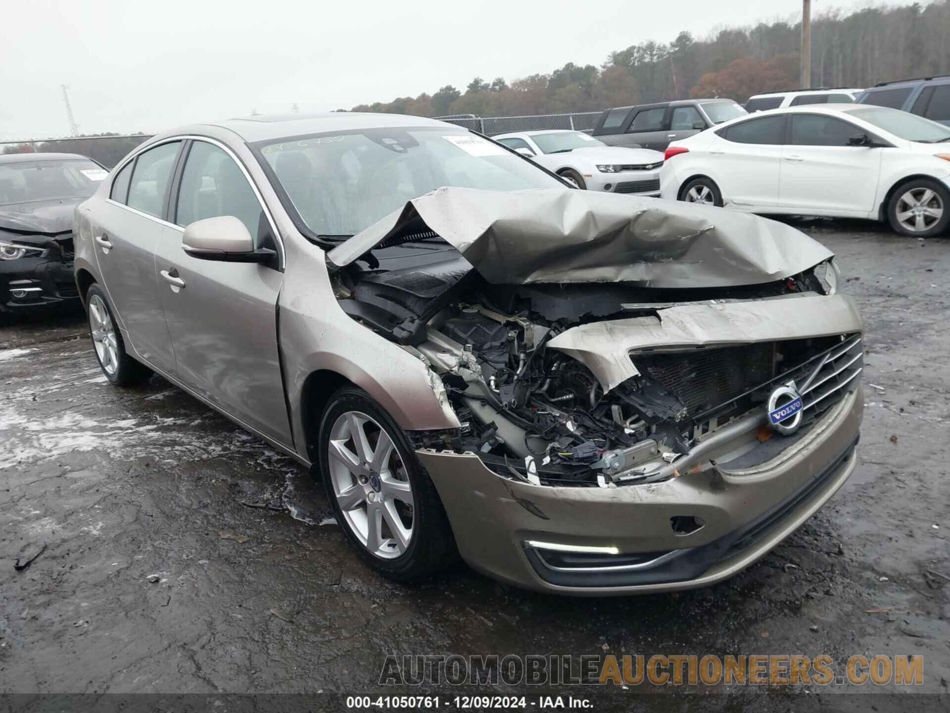 YV126MFK5G2394269 VOLVO S60 2016