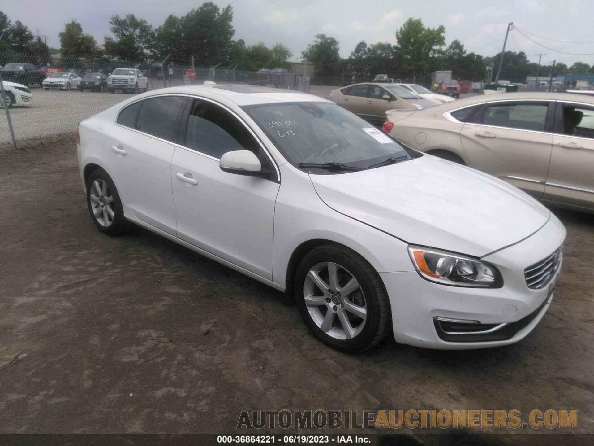 YV126MFK6G2393325 VOLVO S60 2016