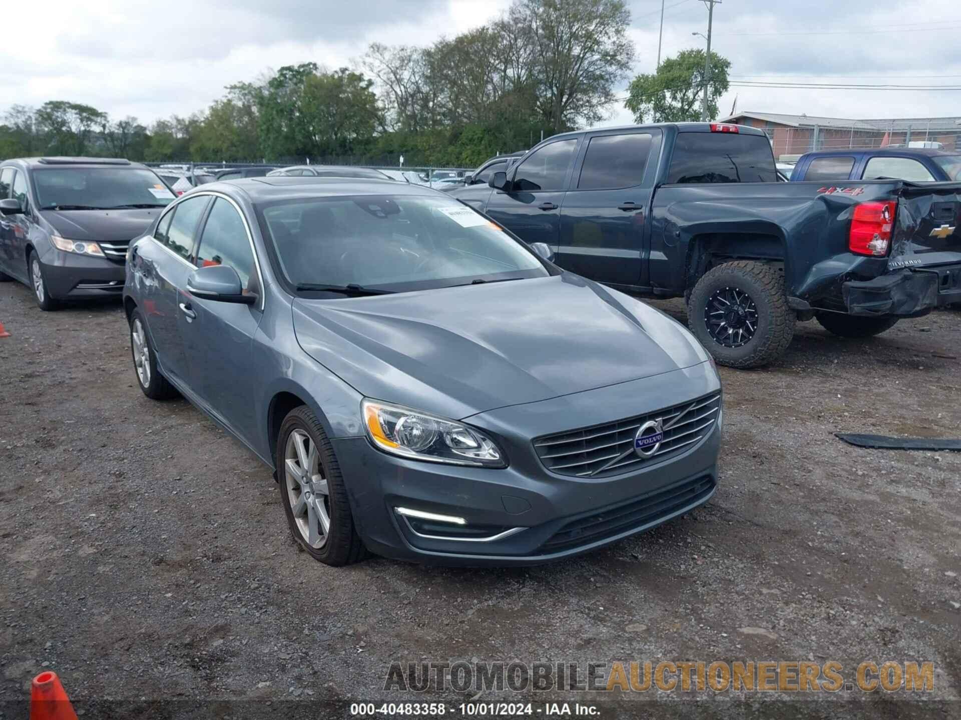 YV126MFK7G2394015 VOLVO S60 2016