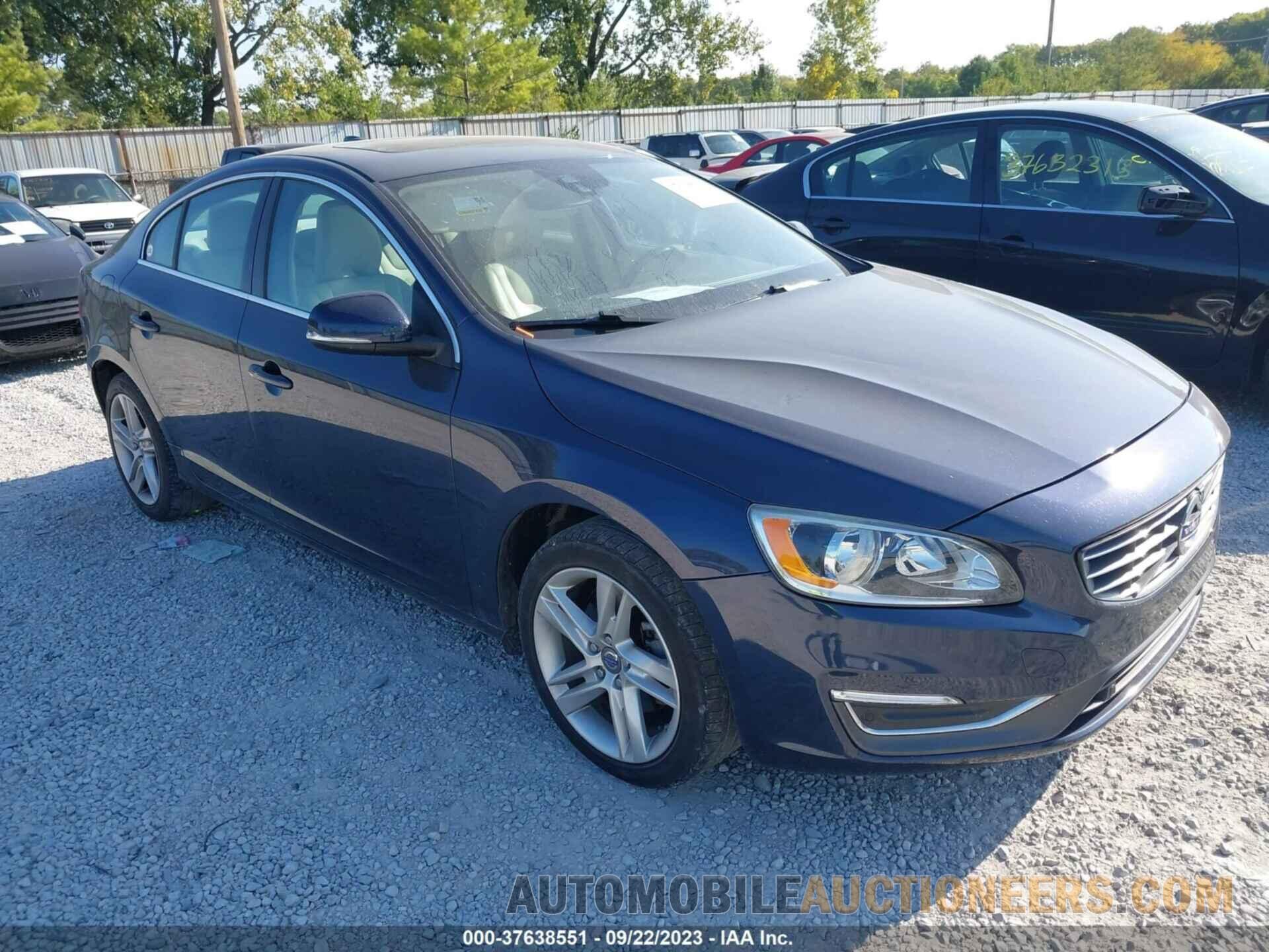 YV126MFK9F1336959 VOLVO S60 2015