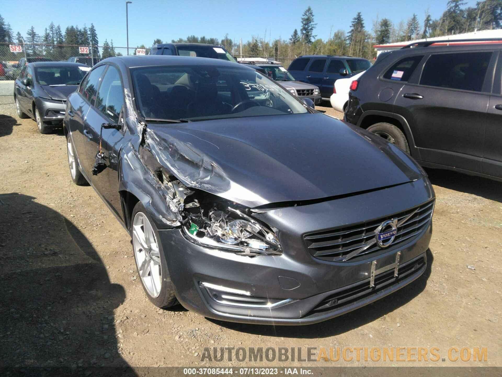 YV126MFK9G2393531 VOLVO S60 2016