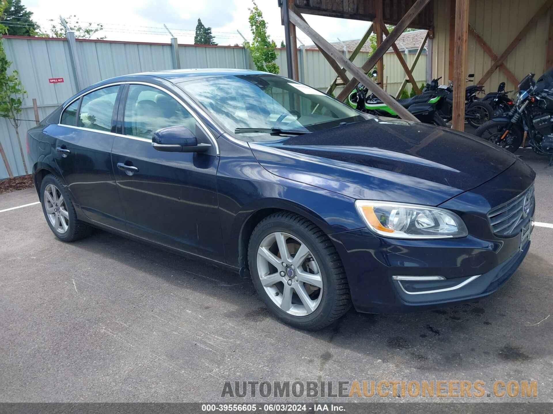 YV126MFK9G2396655 VOLVO S60 2016