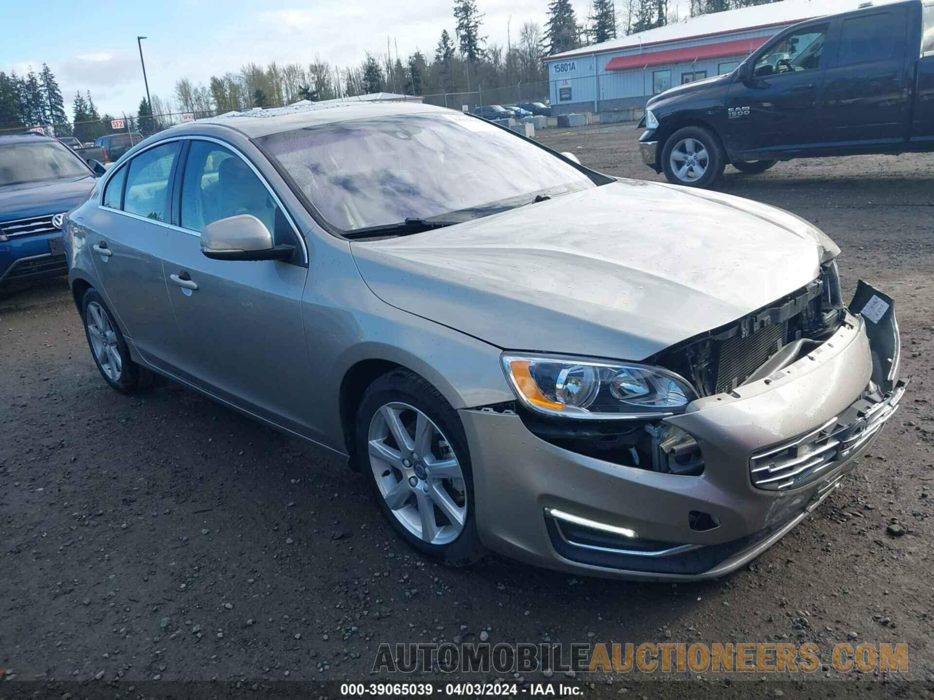 YV126MFK9G2403491 VOLVO S60 2016