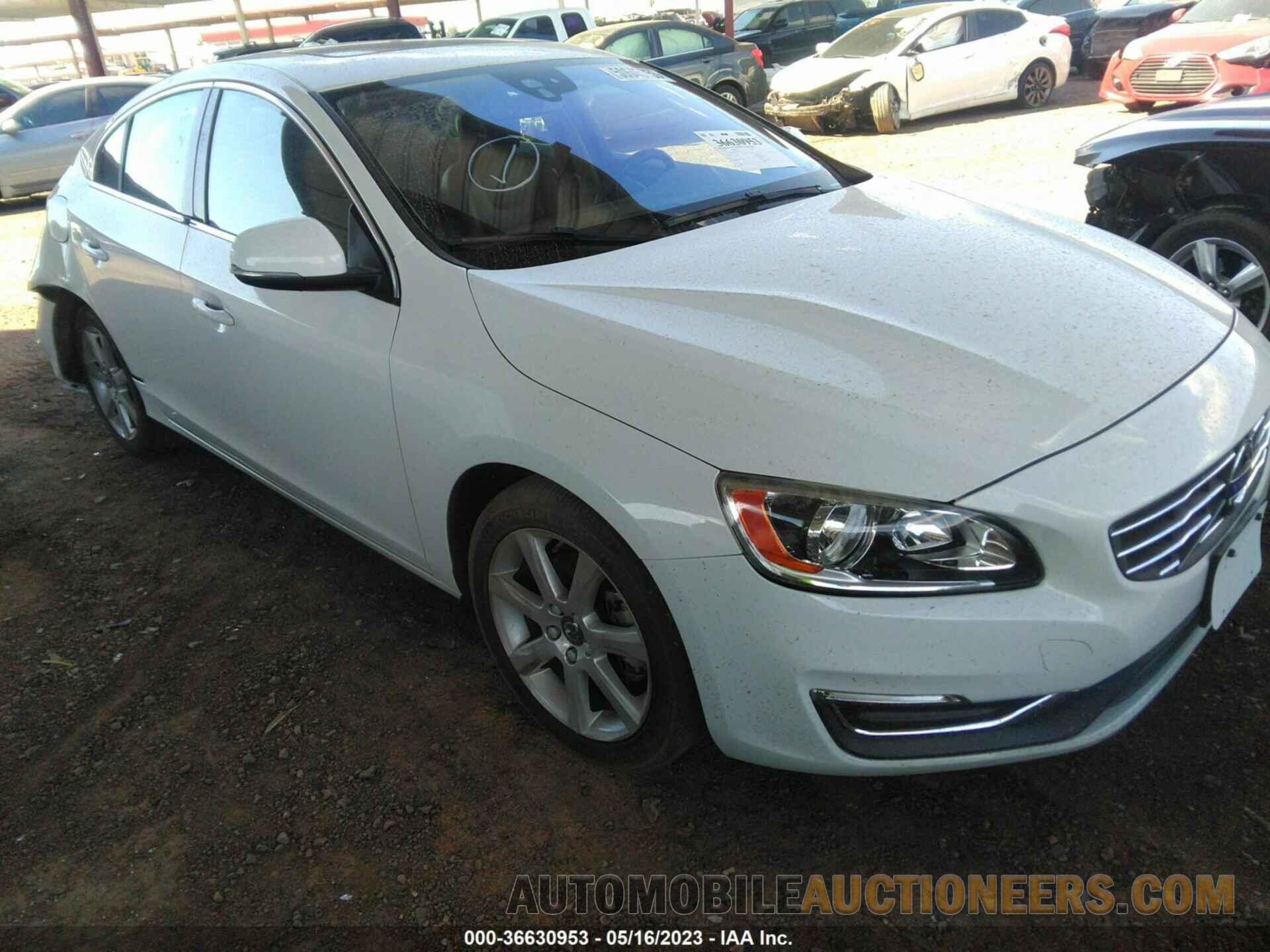 YV126MFK9G2407427 VOLVO S60 2016