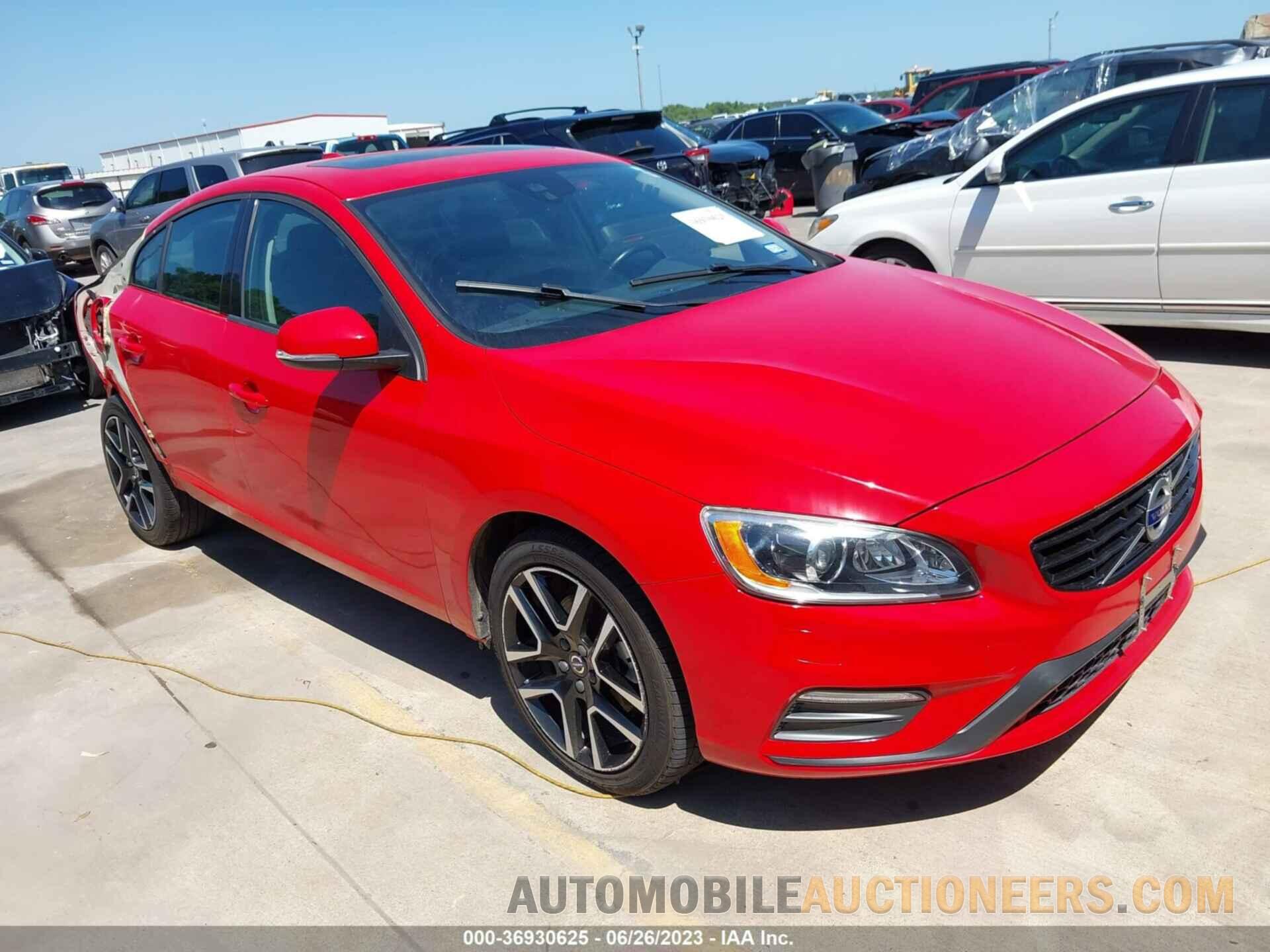 YV126MFLXH2430838 VOLVO S60 2017