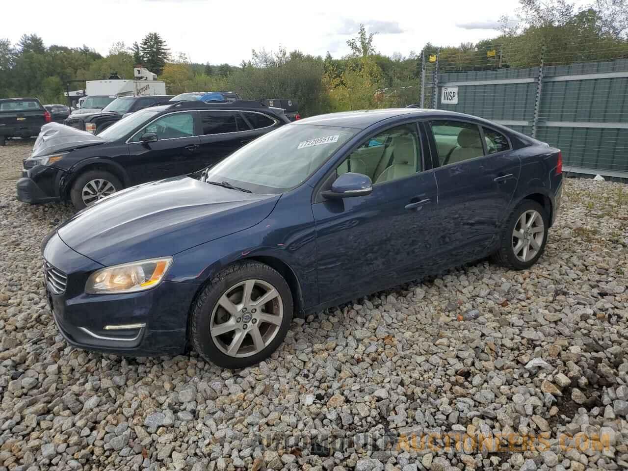 YV140MFJ9F1352452 VOLVO S60 2015