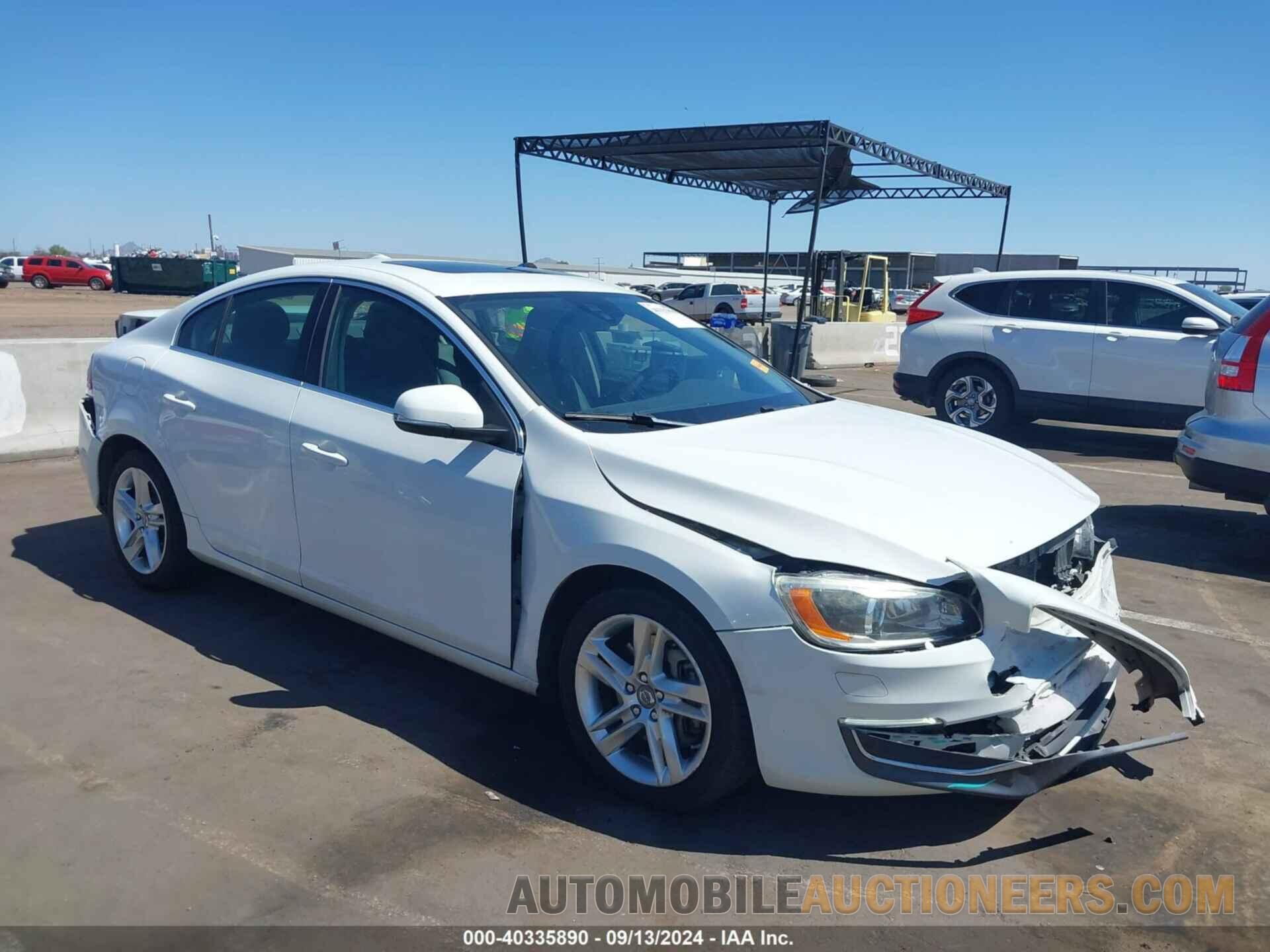 YV1612TB7F1307341 VOLVO S60 2015