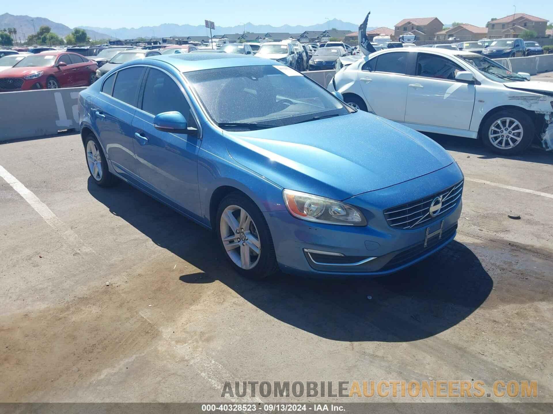 YV1612TB8F2310291 VOLVO S60 2015