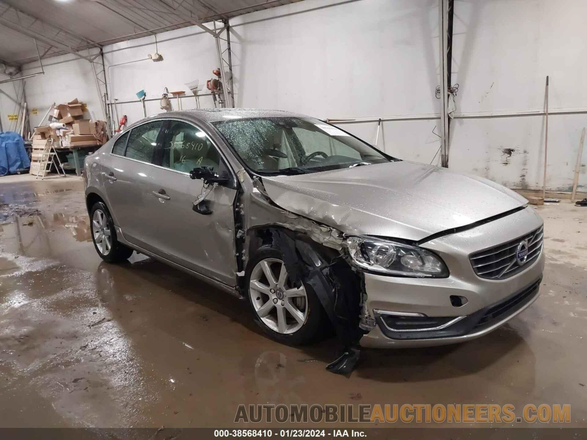 YV1612TK0G2392230 VOLVO S60 2016