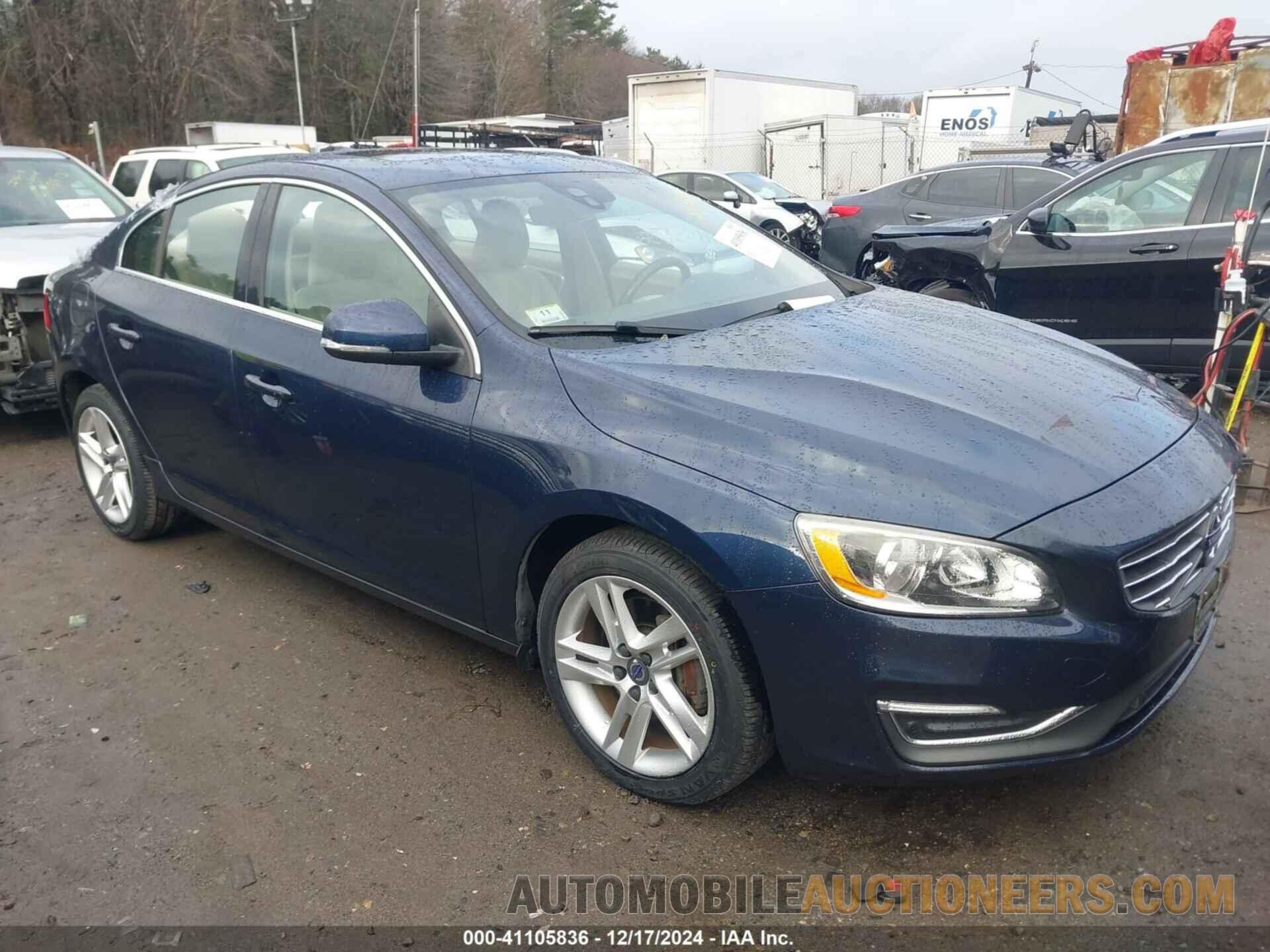 YV1612TK2F2353993 VOLVO S60 2015