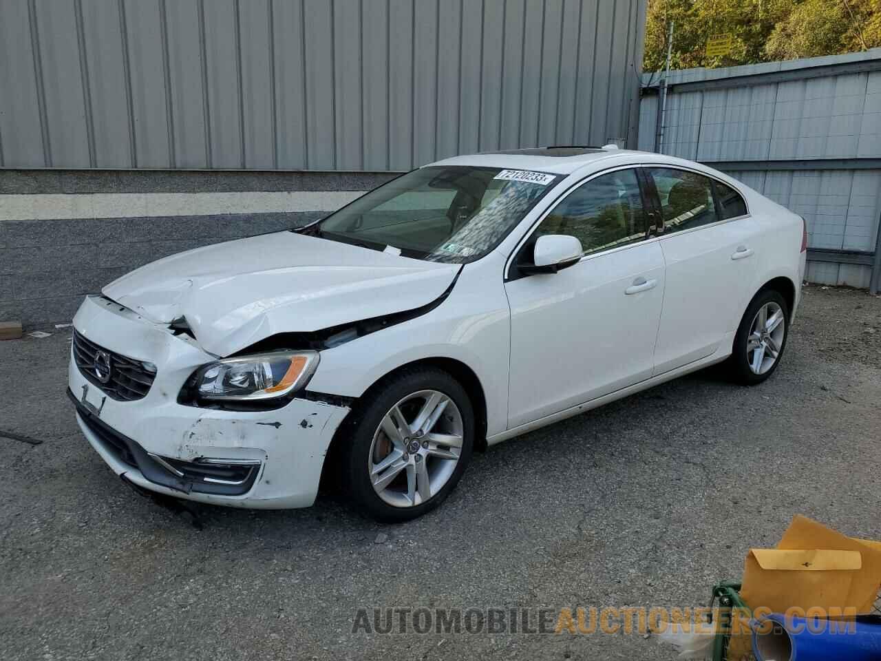 YV1612TK3F2337298 VOLVO S60 2015