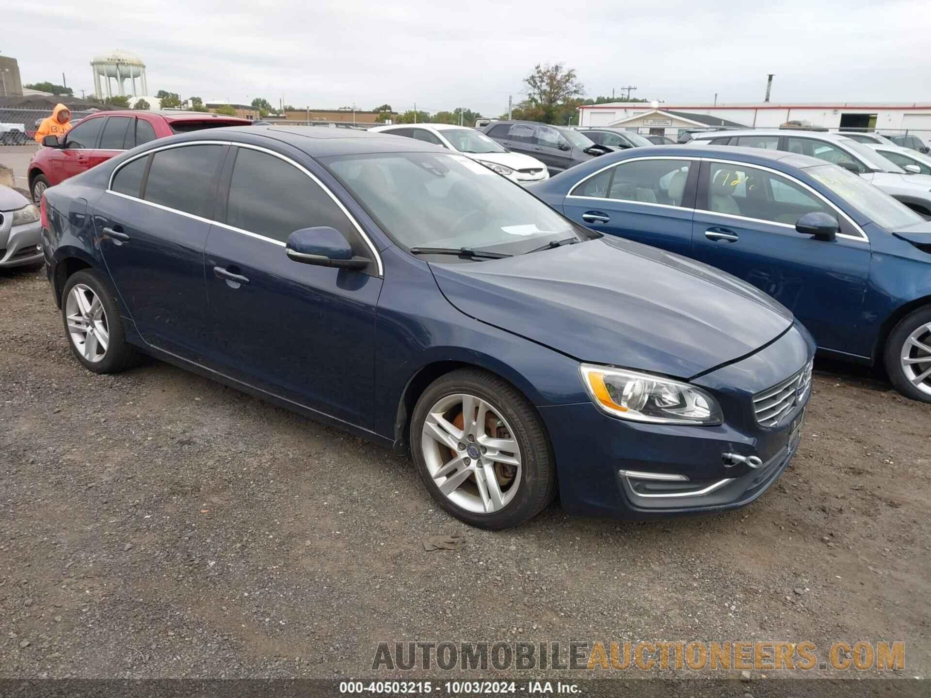 YV1612TK3F2362315 VOLVO S60 2015