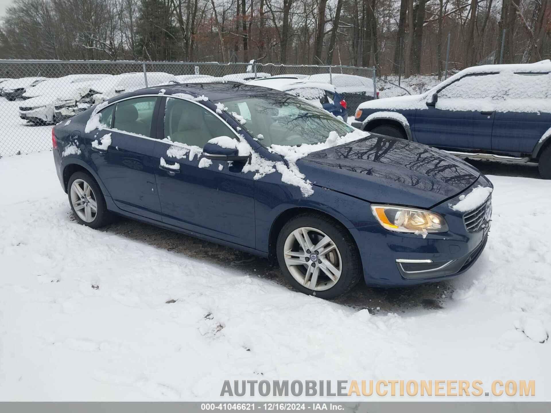 YV1612TK4F2362890 VOLVO S60 2015