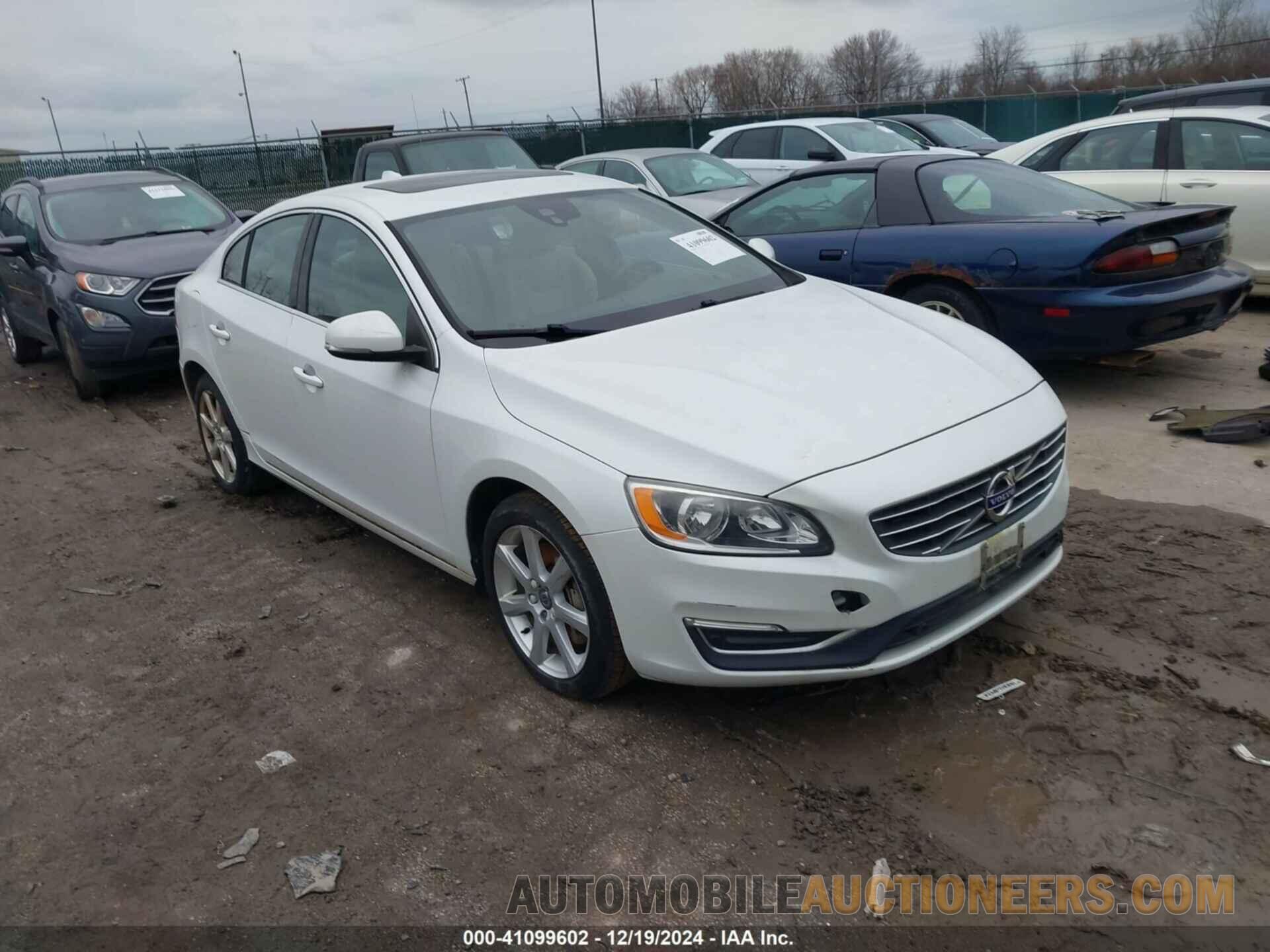 YV1612TK6G2401433 VOLVO S60 2016