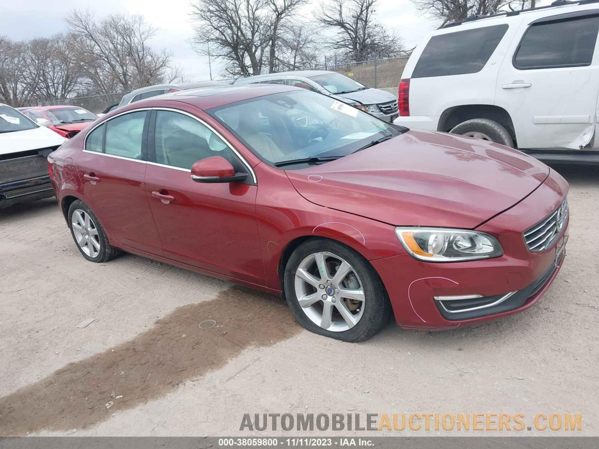 YV1612TK8G2407167 VOLVO S60 2016