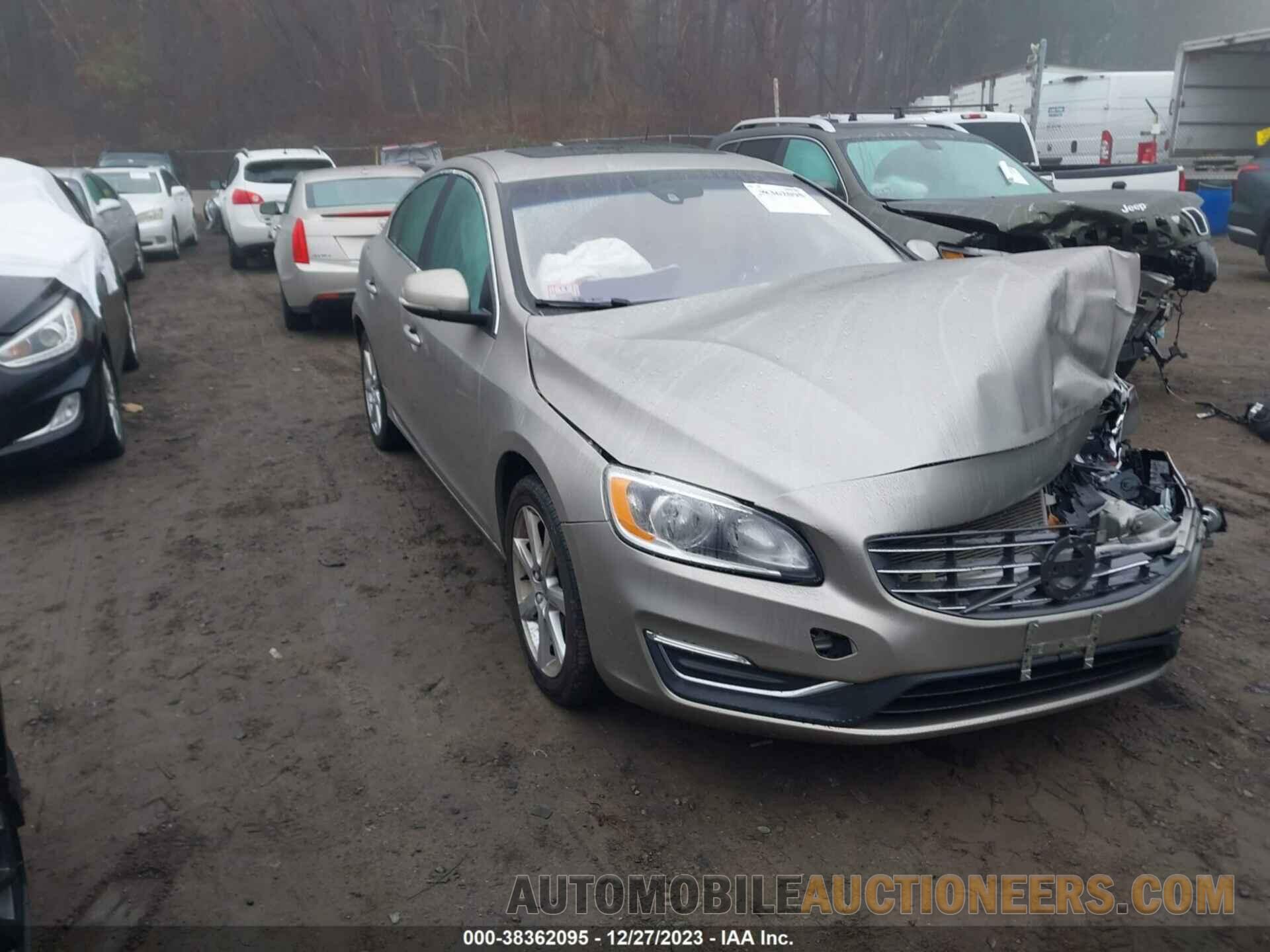 YV1612TK8G2412806 VOLVO S60 2016