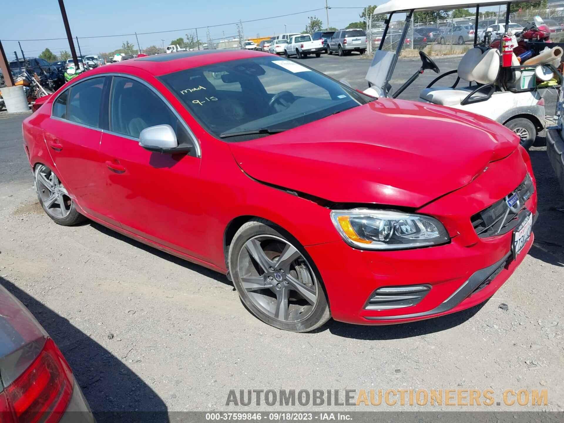 YV1902TS0F1340276 VOLVO S60 2015