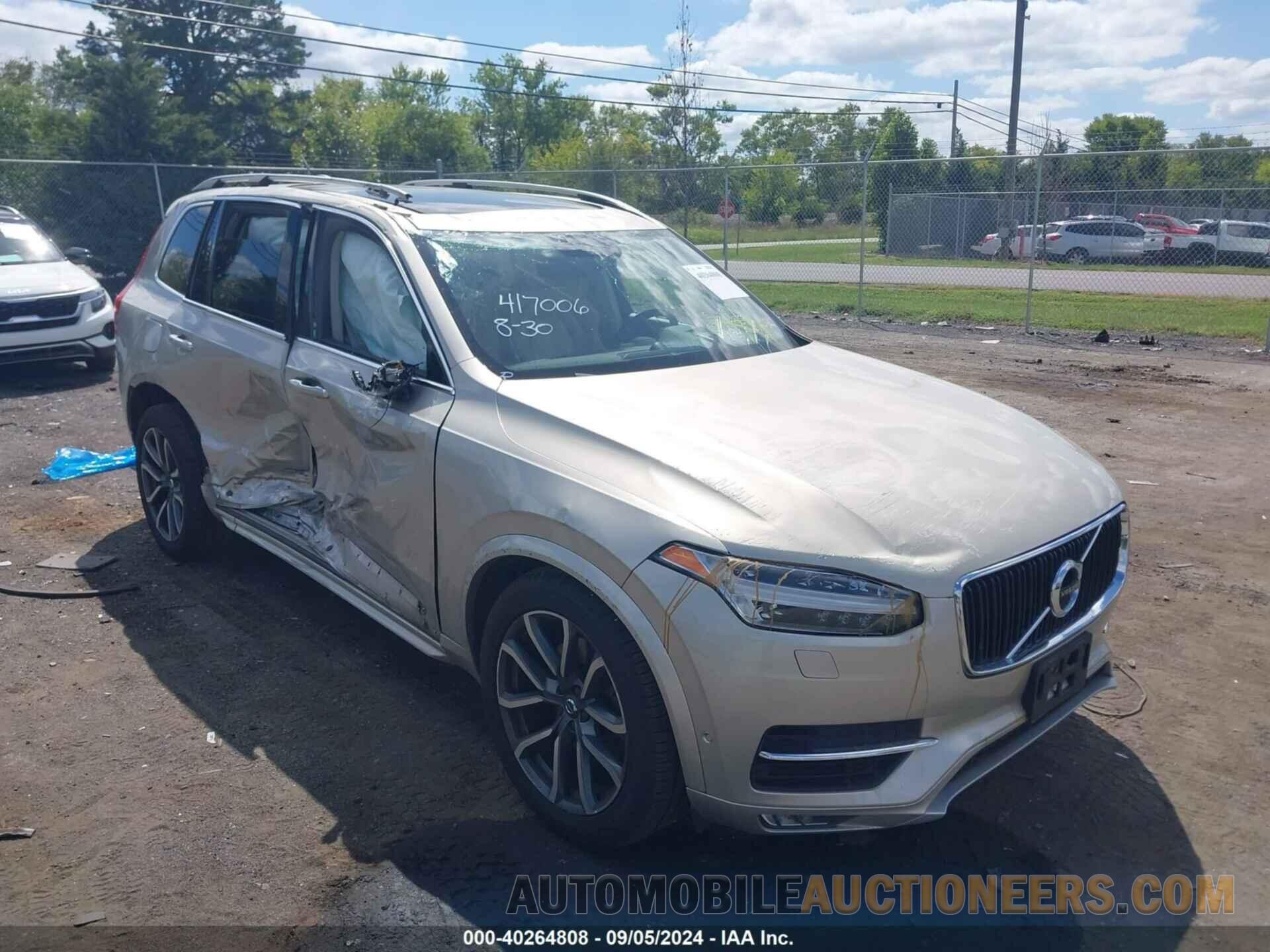 YV4A22PK0H1119302 VOLVO XC90 2017