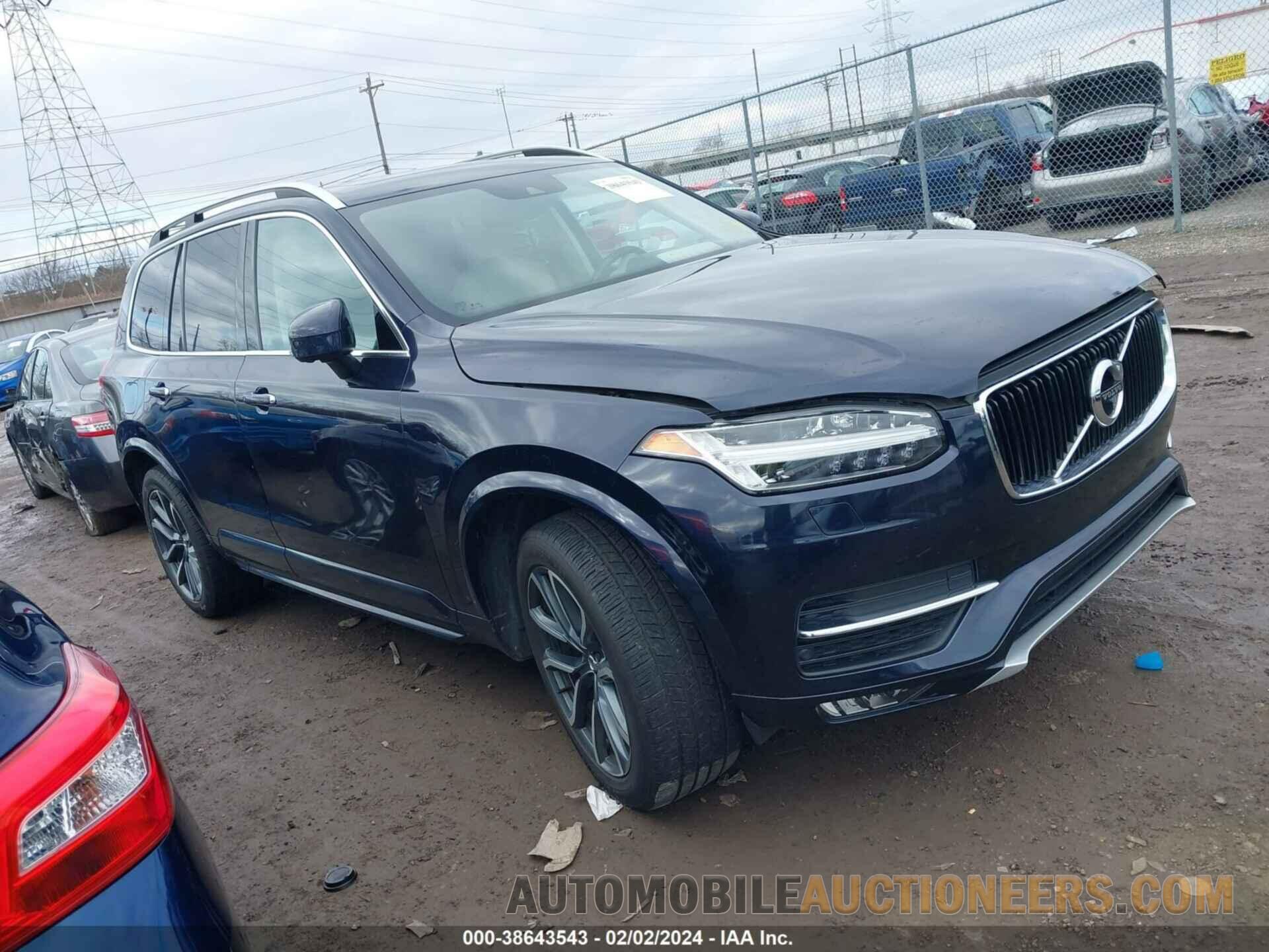 YV4A22PK1G1026481 VOLVO XC90 2016