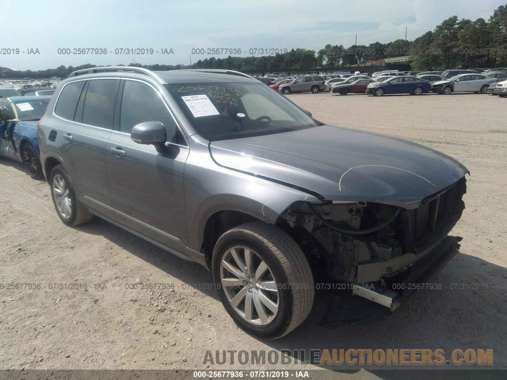 YV4A22PK4G1077540 VOLVO XC90 2016