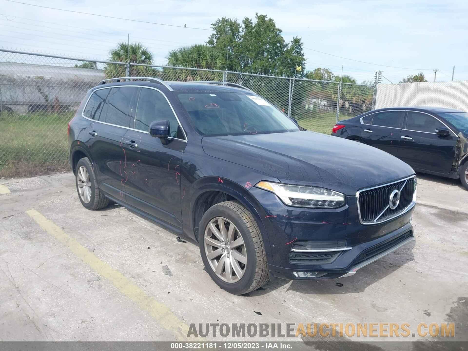 YV4A22PK8H1135165 VOLVO XC90 2017