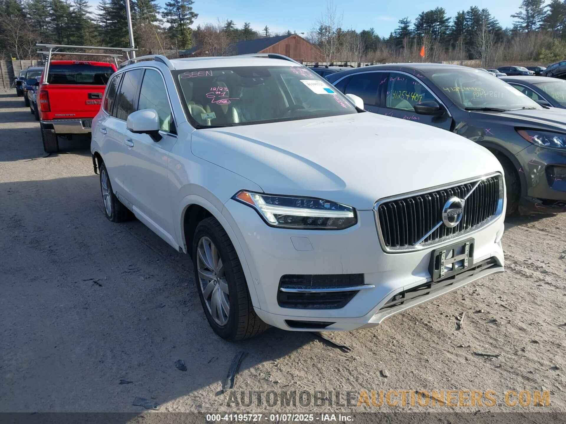 YV4A22PK8H1148692 VOLVO XC90 2017